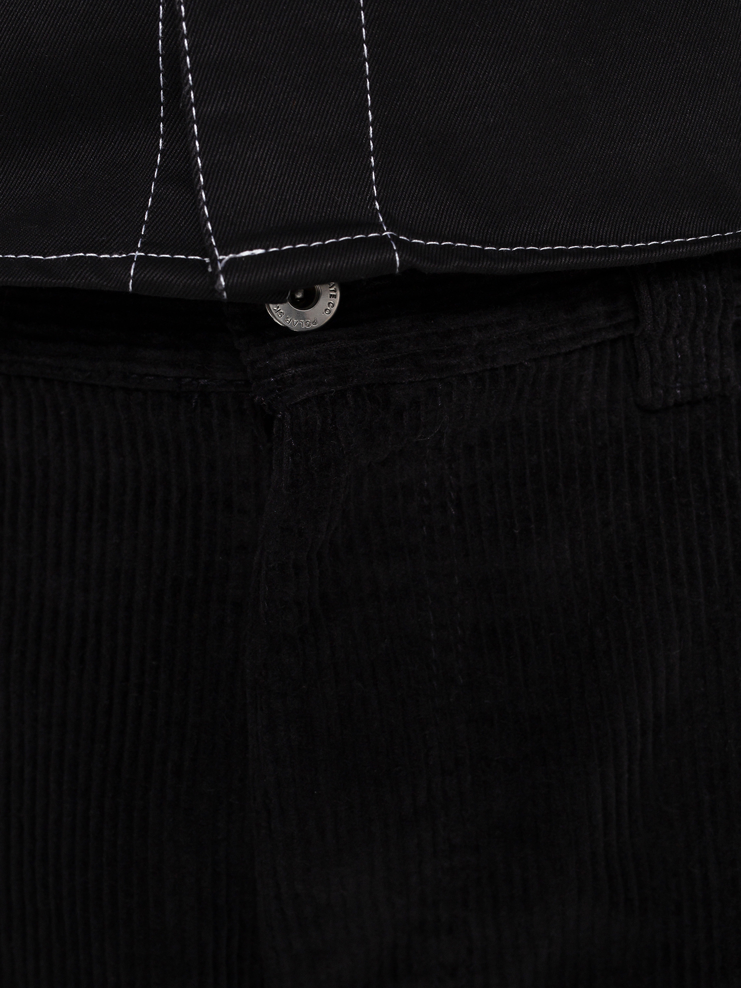 Spodnie Polar Skate 93 Cords (dirty black)