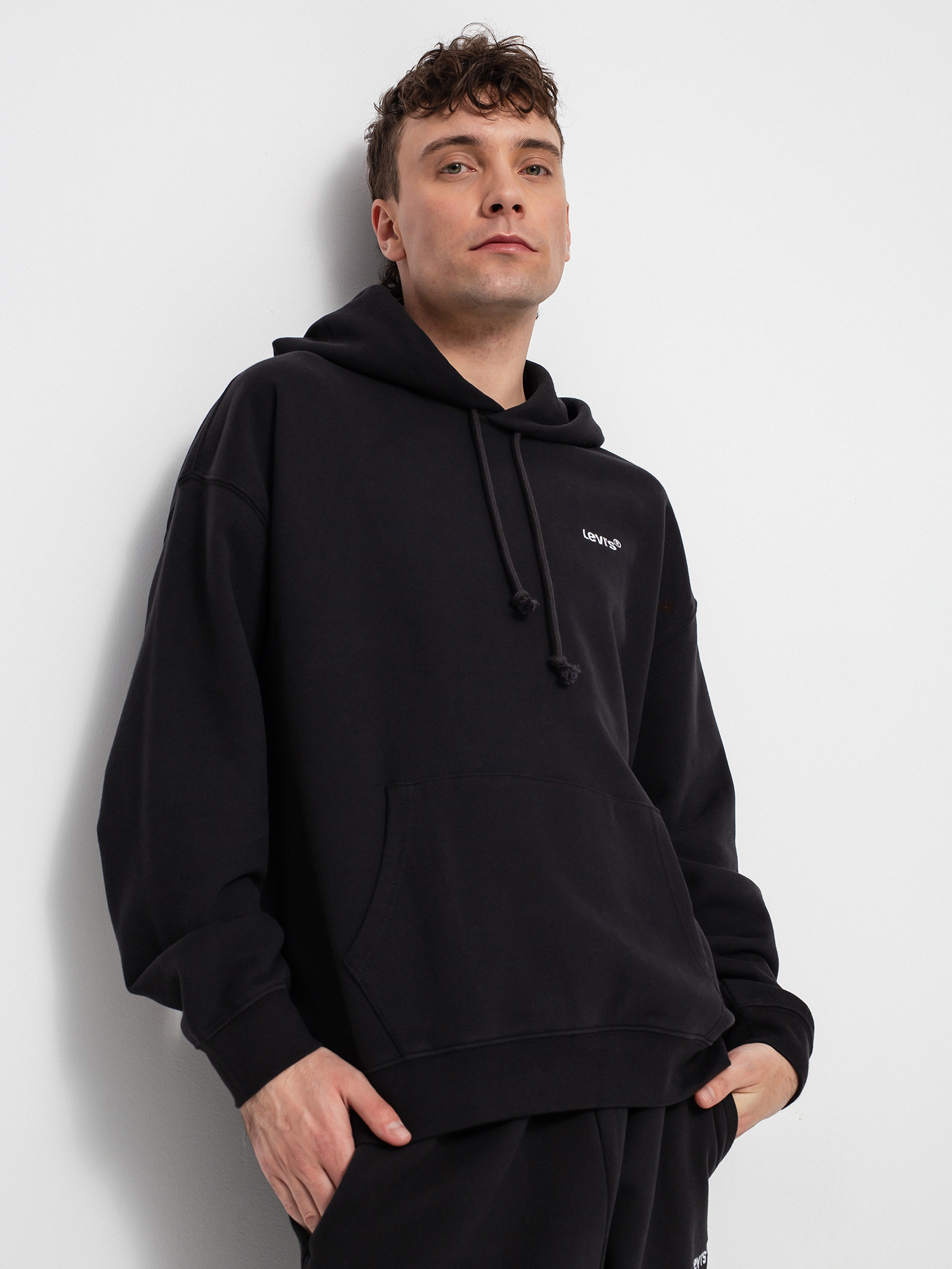 Bluza z kapturem Levi's® Red Tab HD (mineral black)
