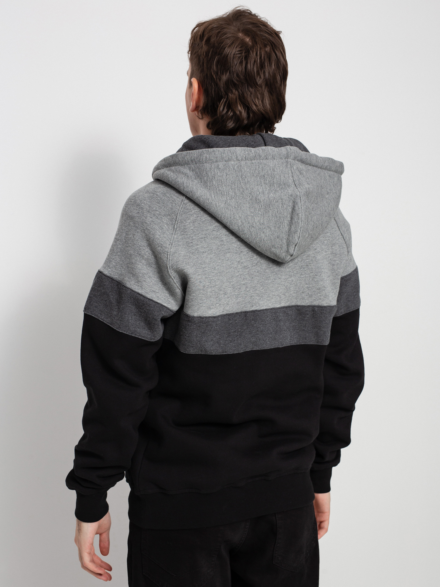 Bluza z kapturem MassDnm Sector HD (heather grey/black)
