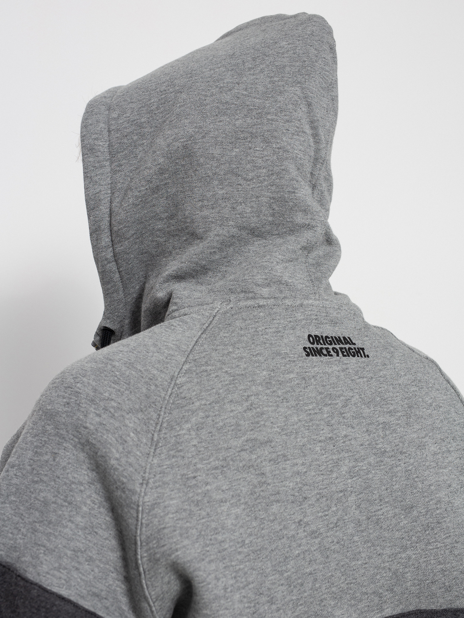 Bluza z kapturem MassDnm Sector HD (heather grey/black)