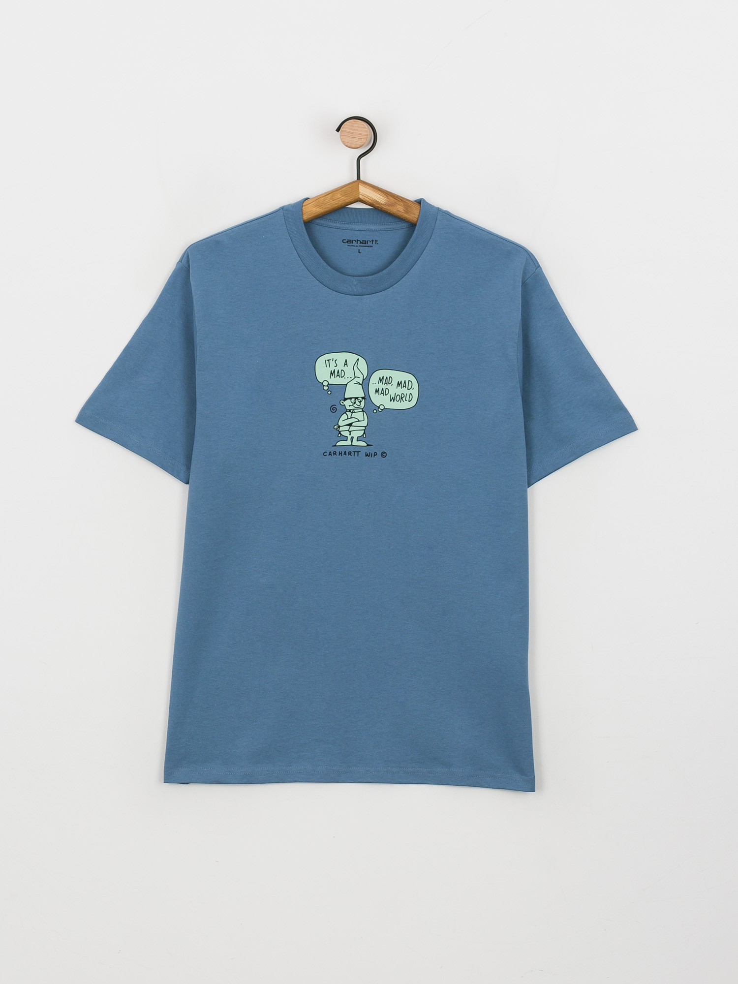 T-shirt Carhartt WIP Mad World (icy water)