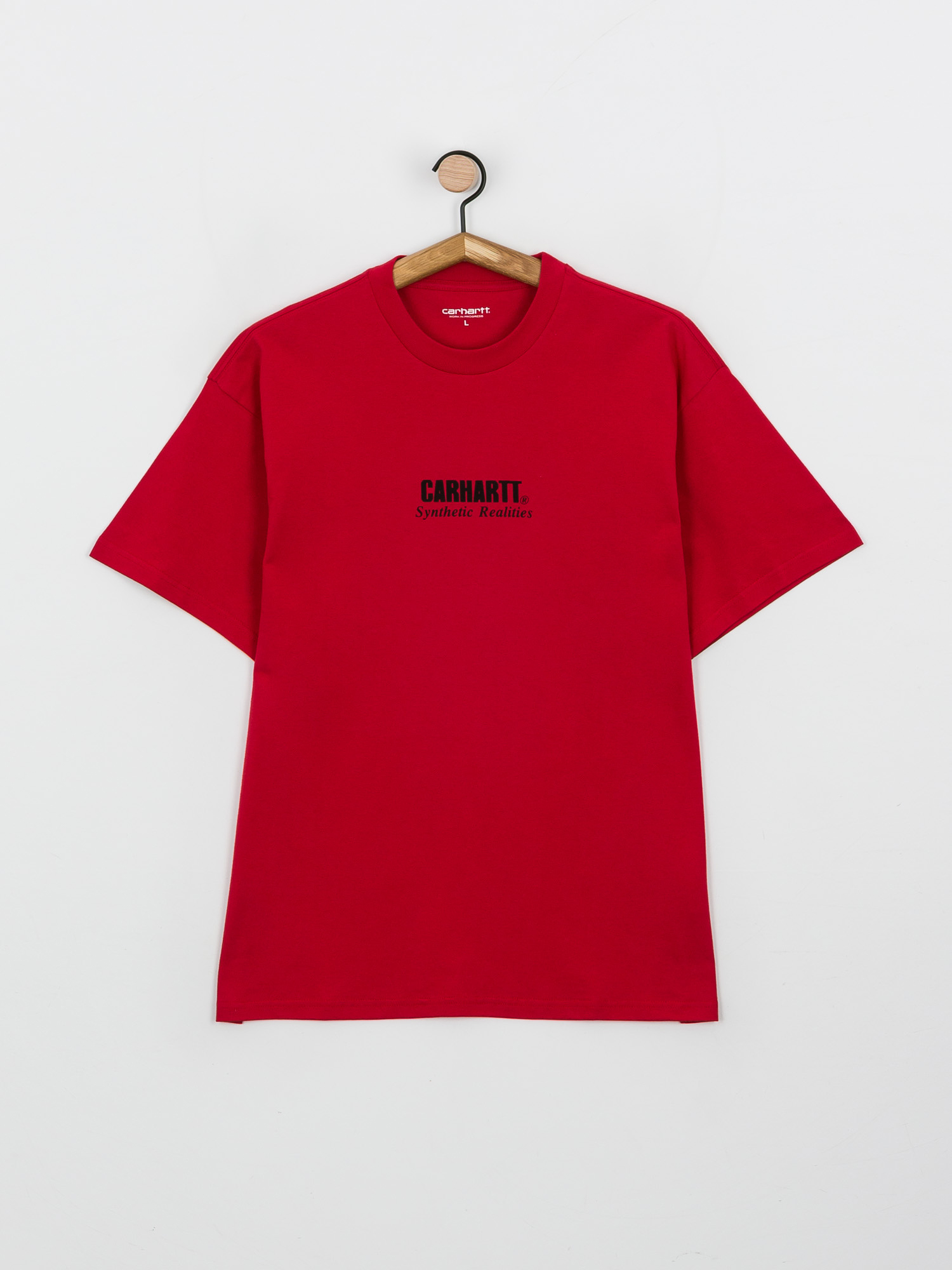 T-shirt Carhartt WIP Synthetic Realities (cornel/black)