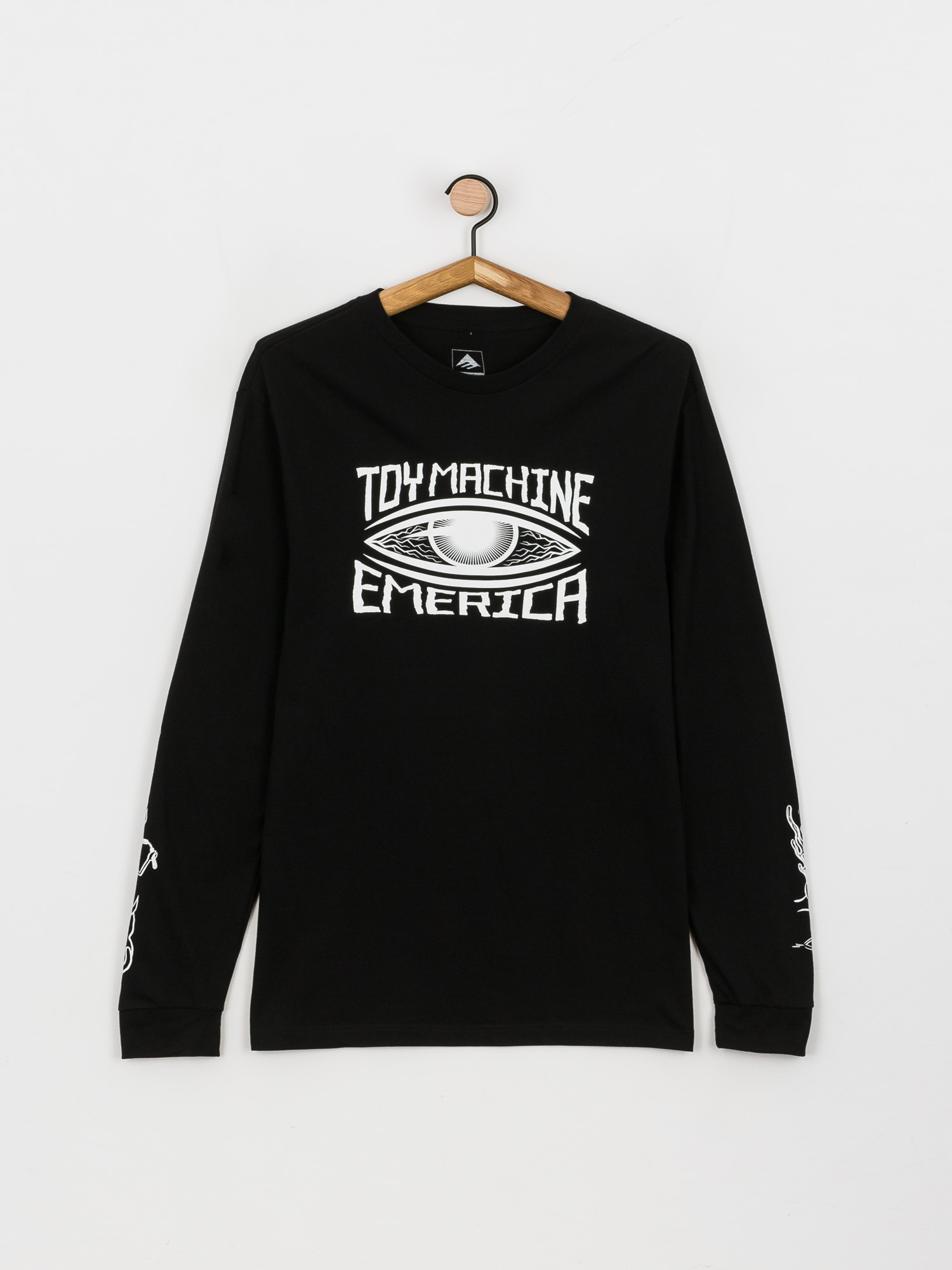 Longsleeve Emerica X Toy Machine Eye (black)