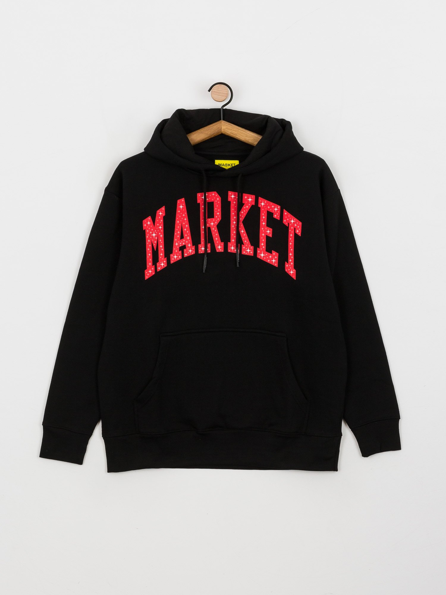 Bluza z kapturem Chinatown Market Arc Puff HD (black)