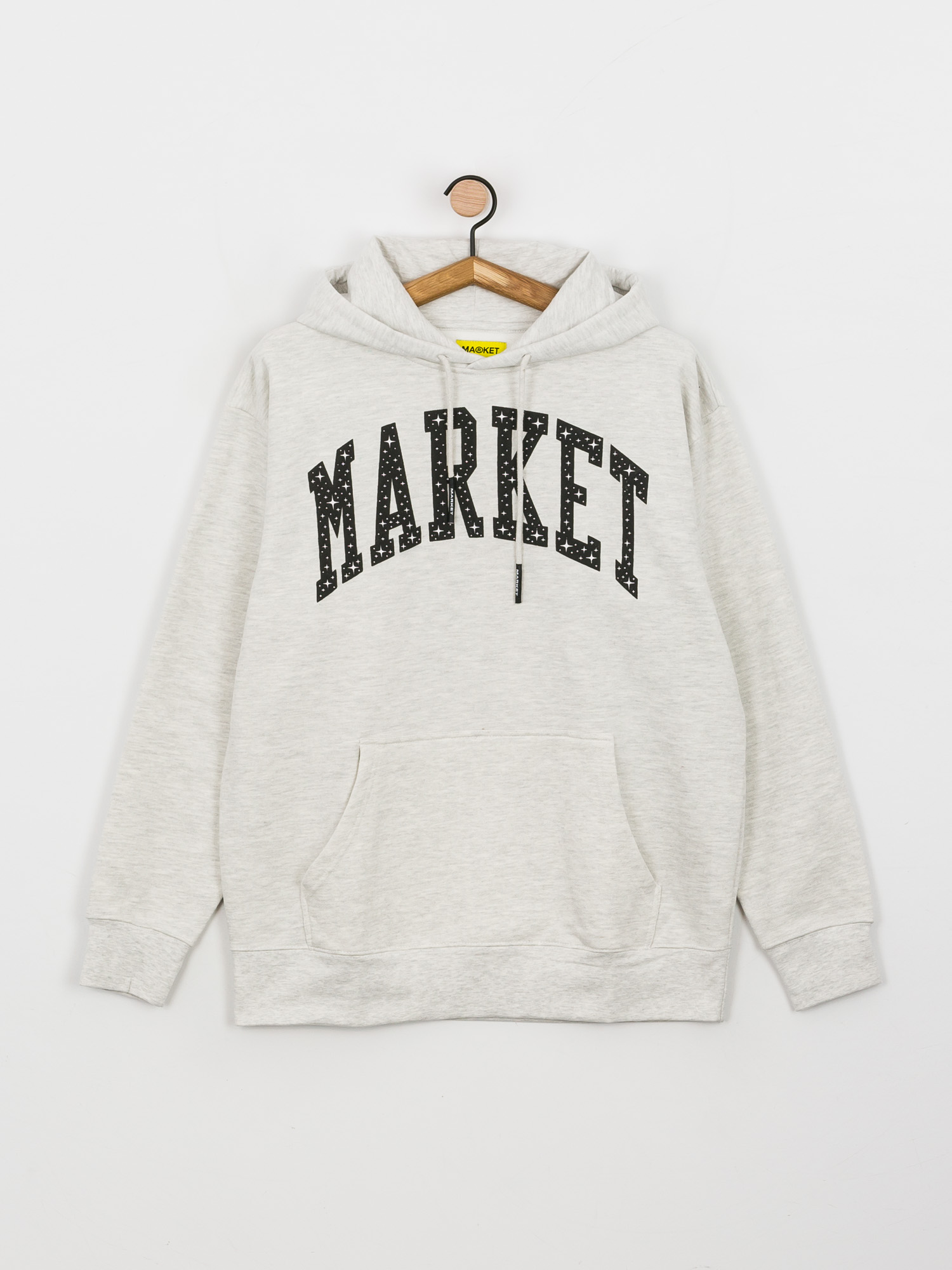 Bluza z kapturem Chinatown Market Arc Puff HD (ash)