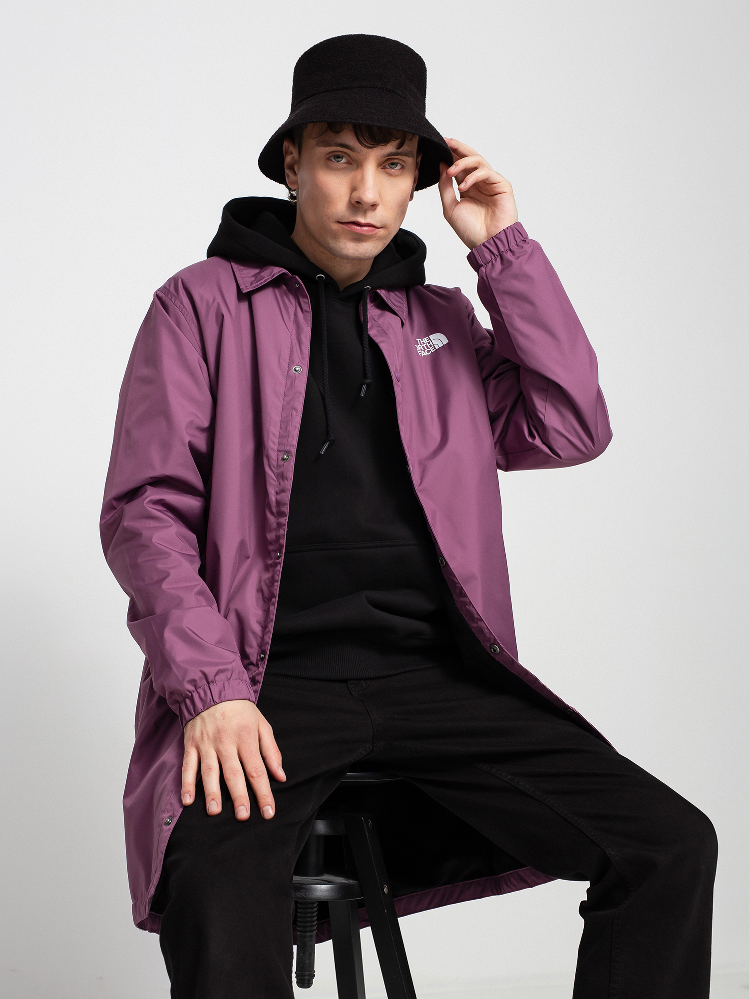 Kurtka The North Face Telegraphic Coaches (pikes purple)