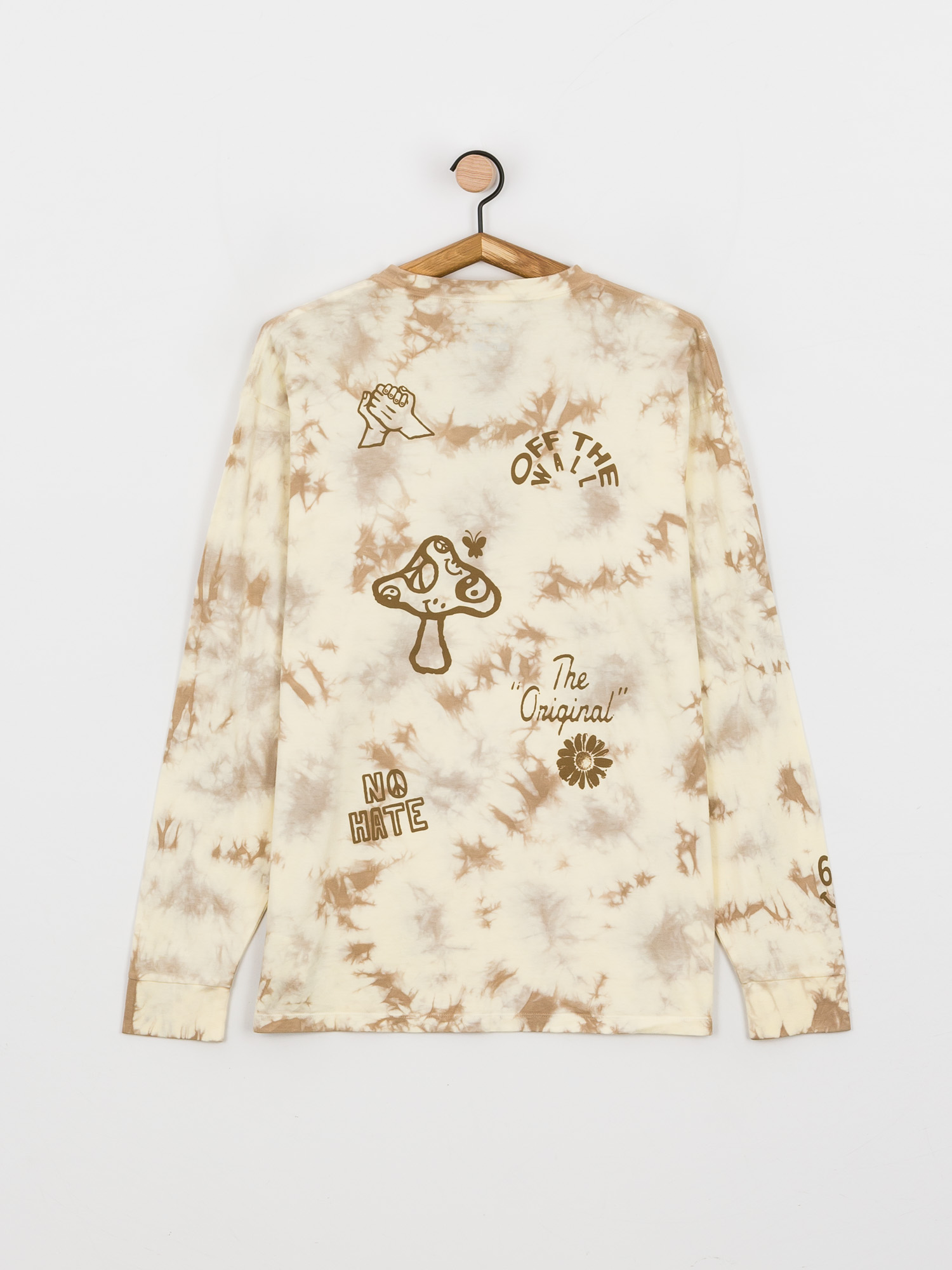 Longsleeve Vans Scattered Tie Dye (antique white)