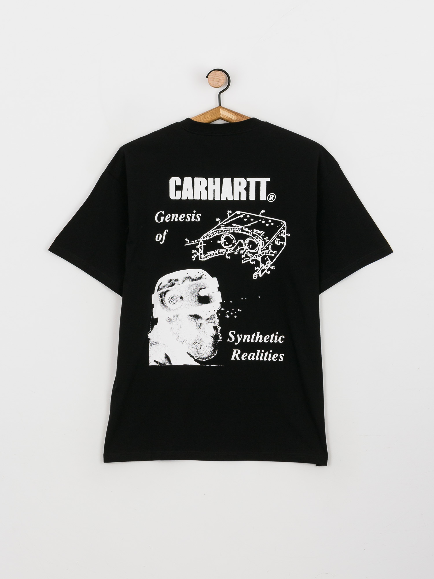T-shirt Carhartt WIP Synthetic Realities (black/white)
