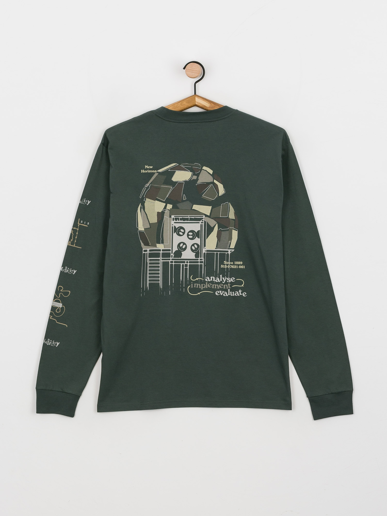 Longsleeve Carhartt WIP Dome (hemlock green)