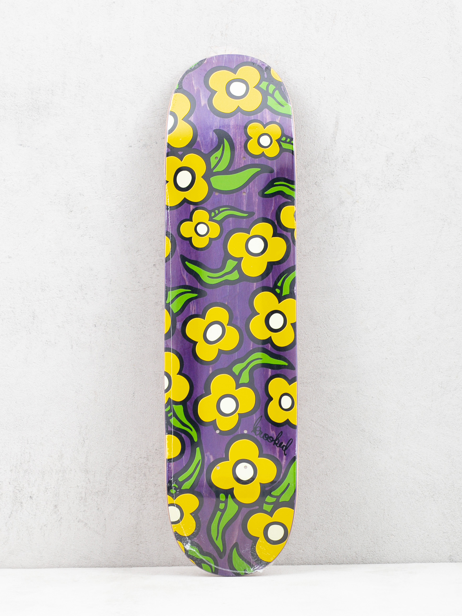 Deck Krooked Wildstyle Flowers (plum)