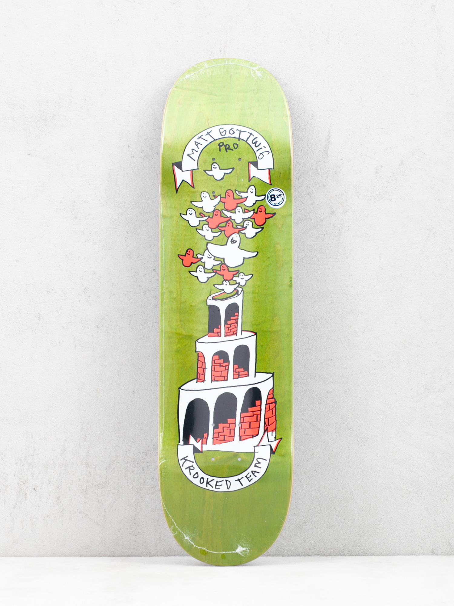 Deck Krooked New Pro (light green)