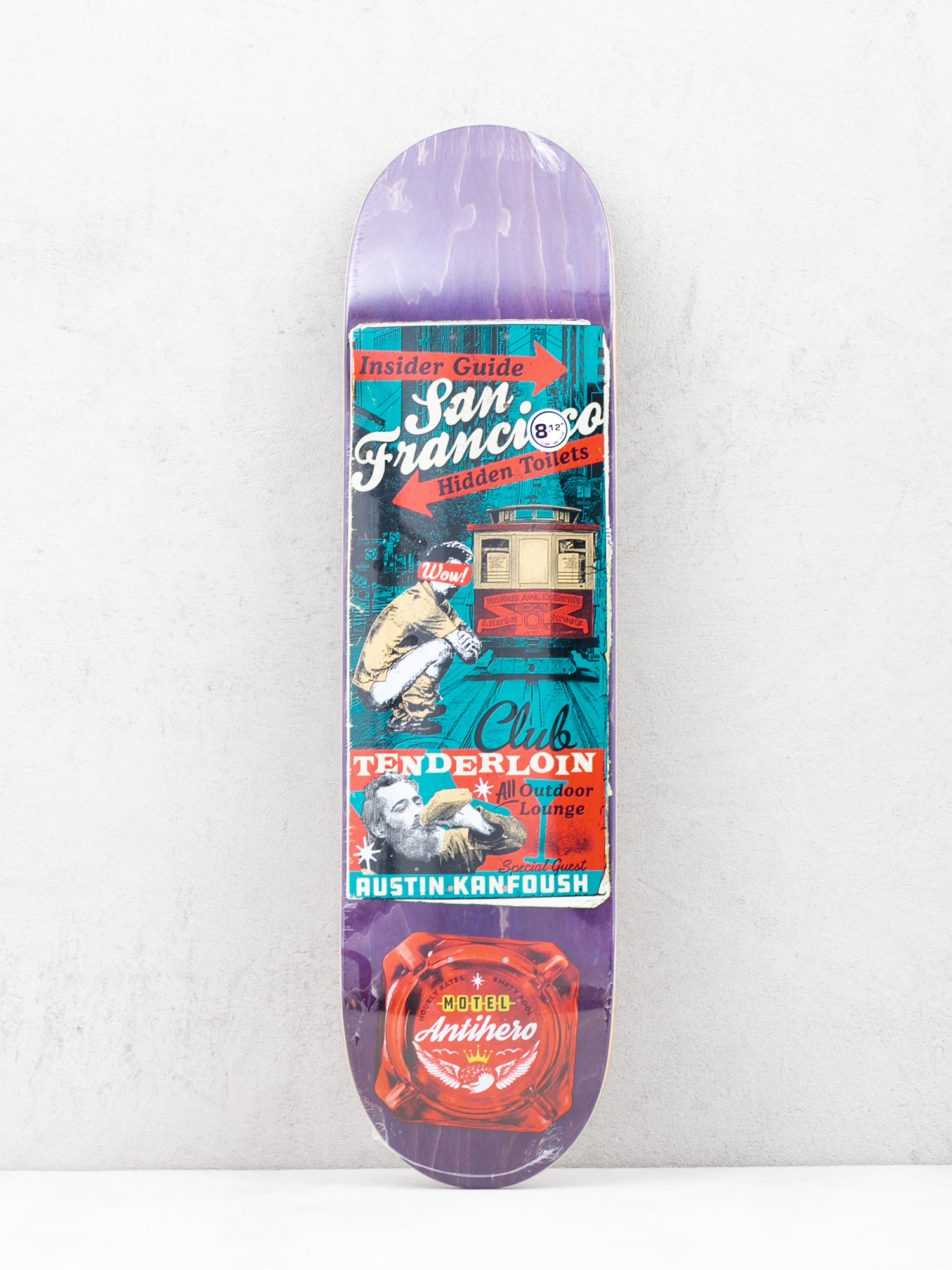 Deck Antihero Kanfoush Motel (purple)
