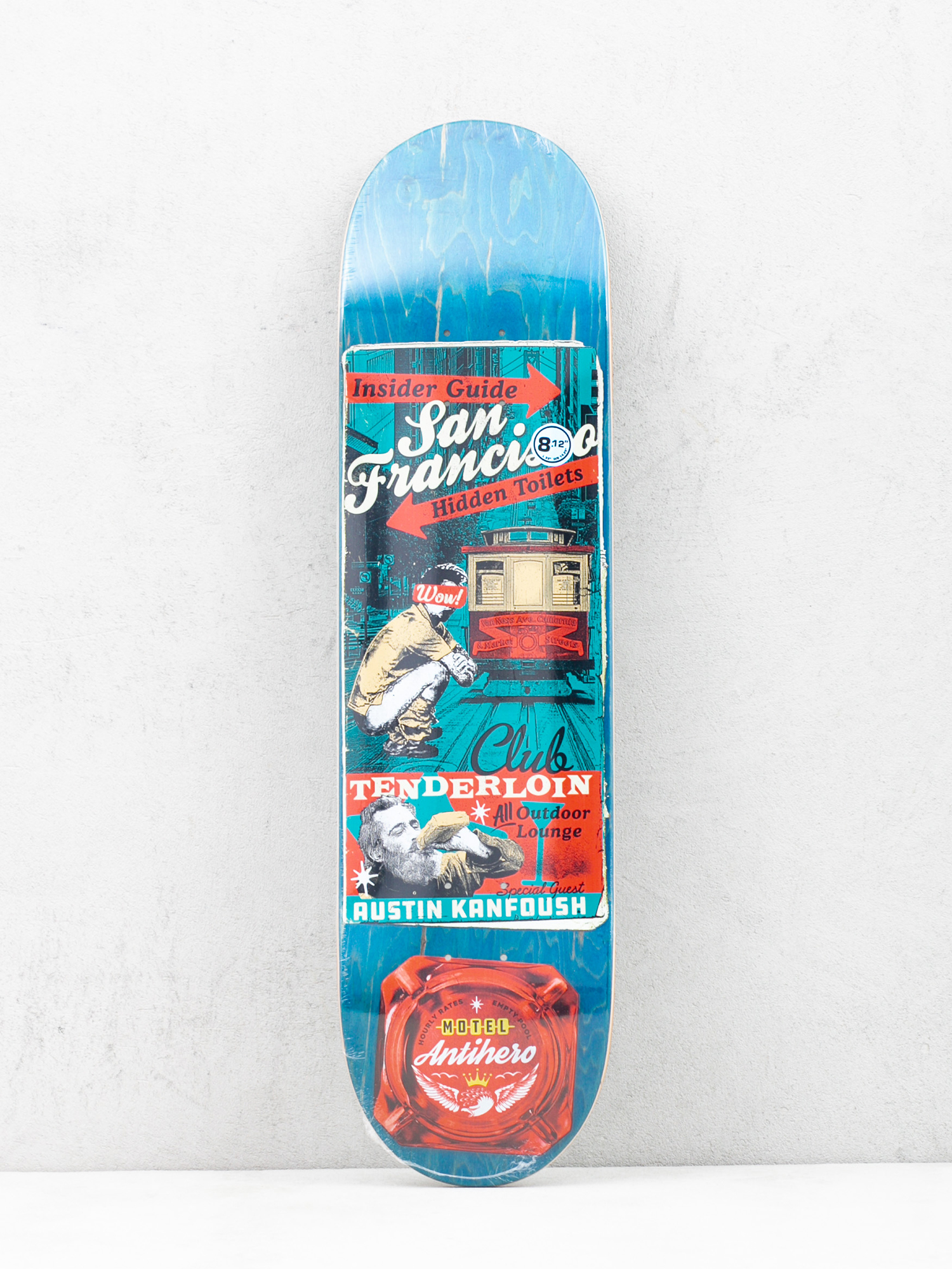 Deck Antihero Kanfoush Motel (blue)