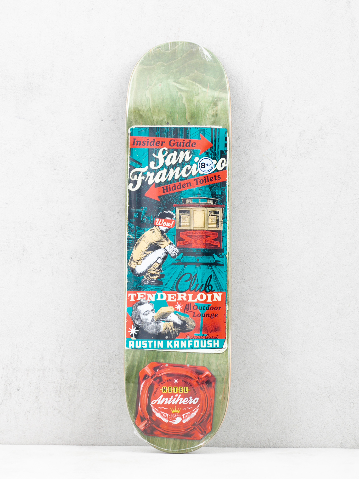 Deck Antihero Kanfoush Motel (olive)