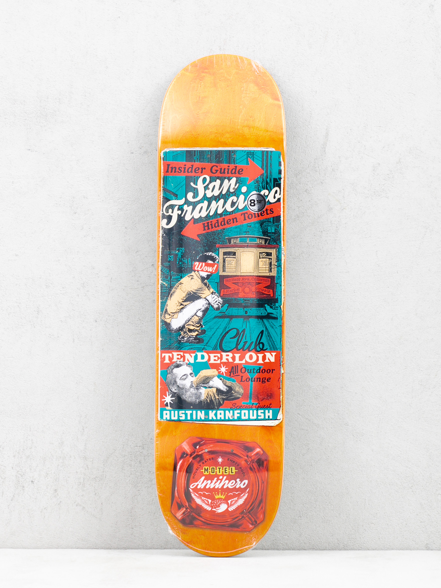 Deck Antihero Kanfoush Motel (orange)