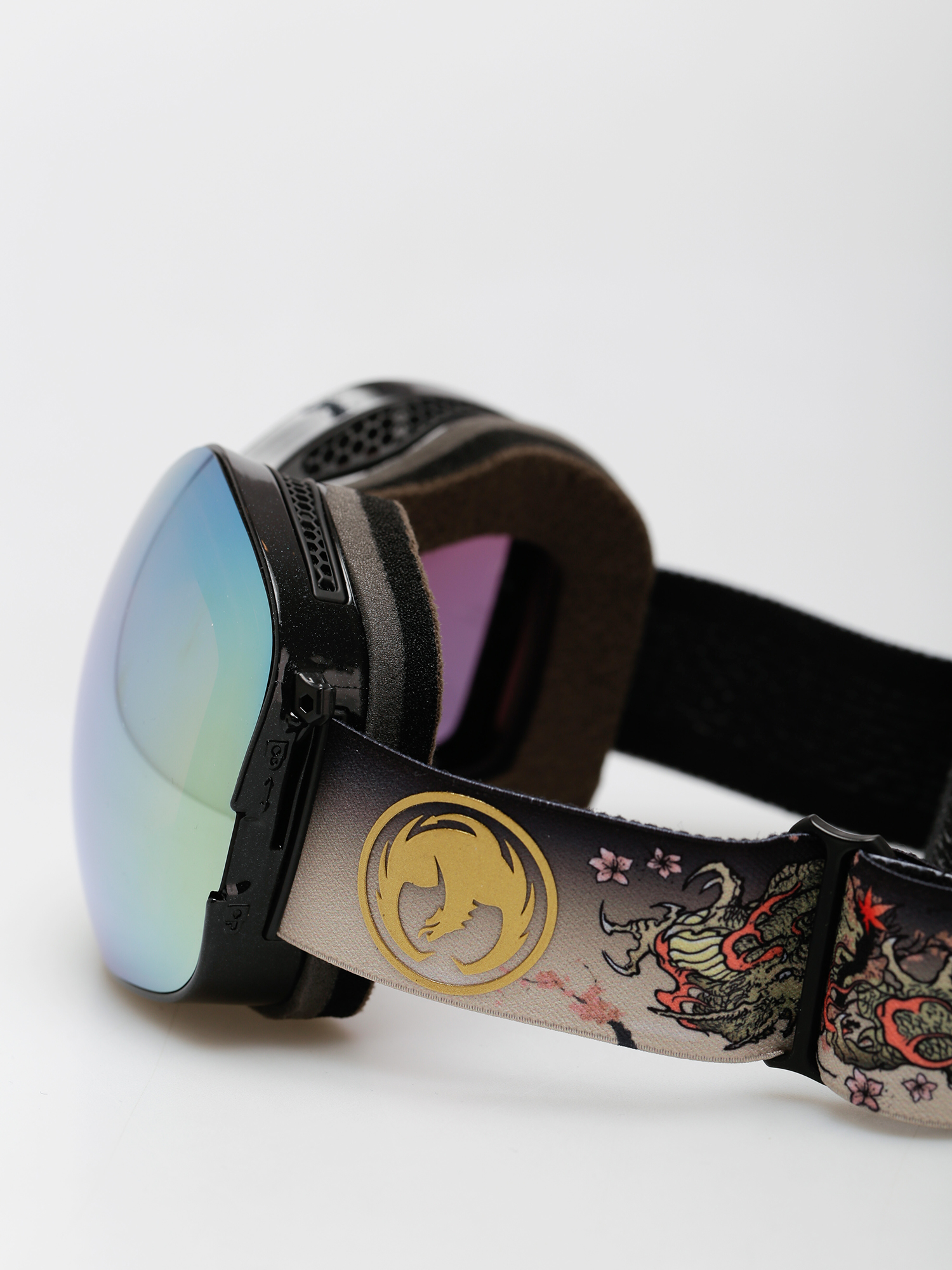 Gogle Dragon X2 (edo/lumalens gold ion/lumalens light rose)