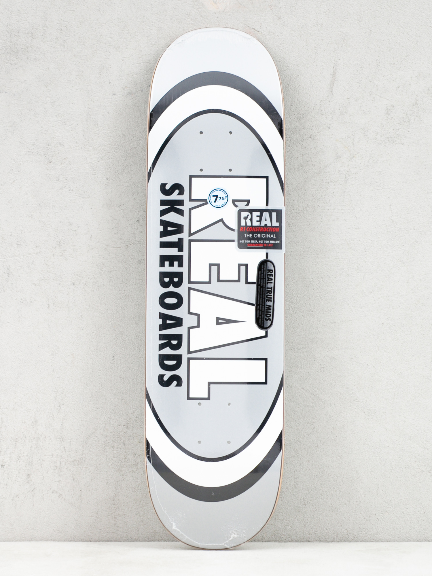 Deck Real Clssc Oval (silver/black/white)
