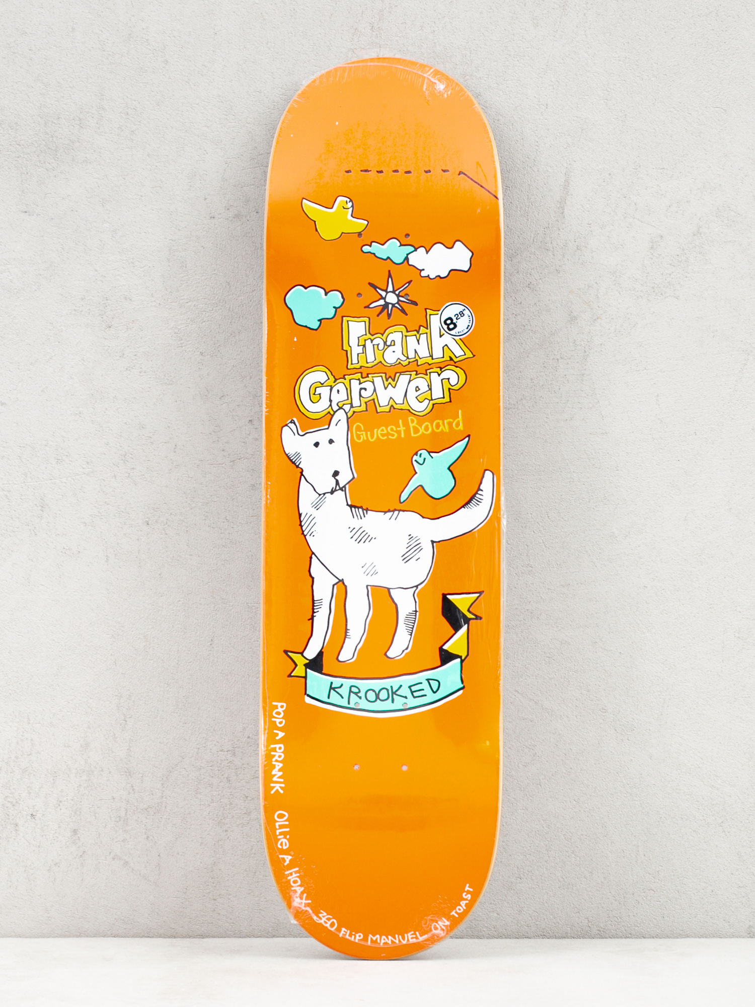 Deck Krooked Sekret Guest (neon orange)