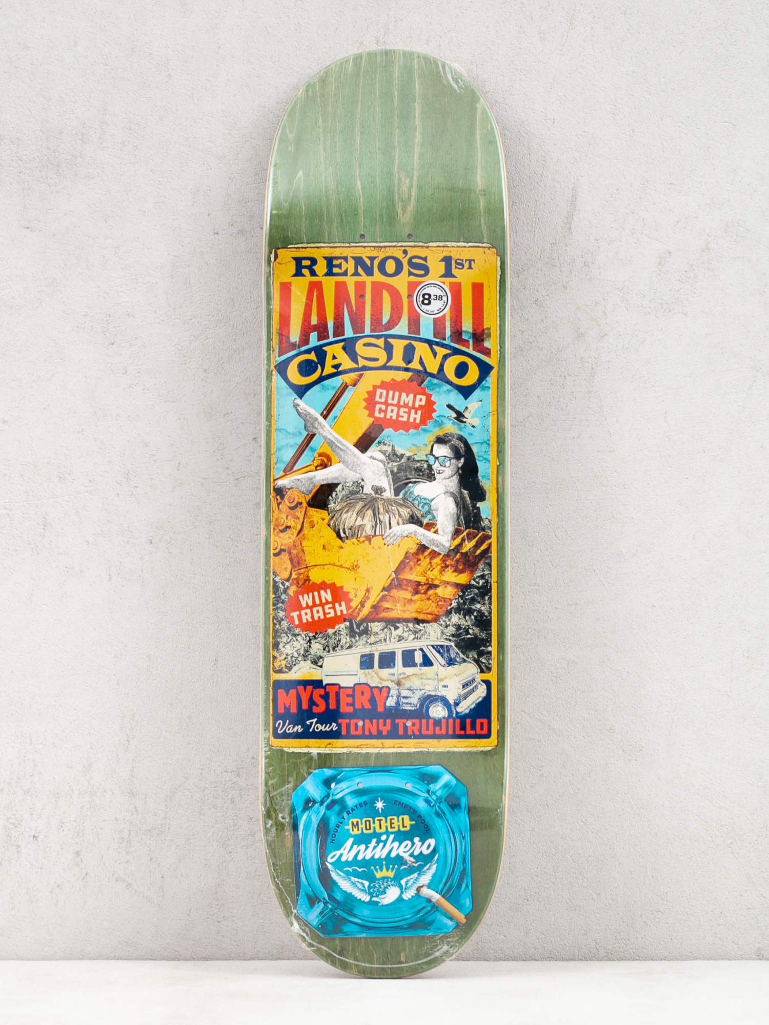 Deck Antihero Trujillo Motel (green)
