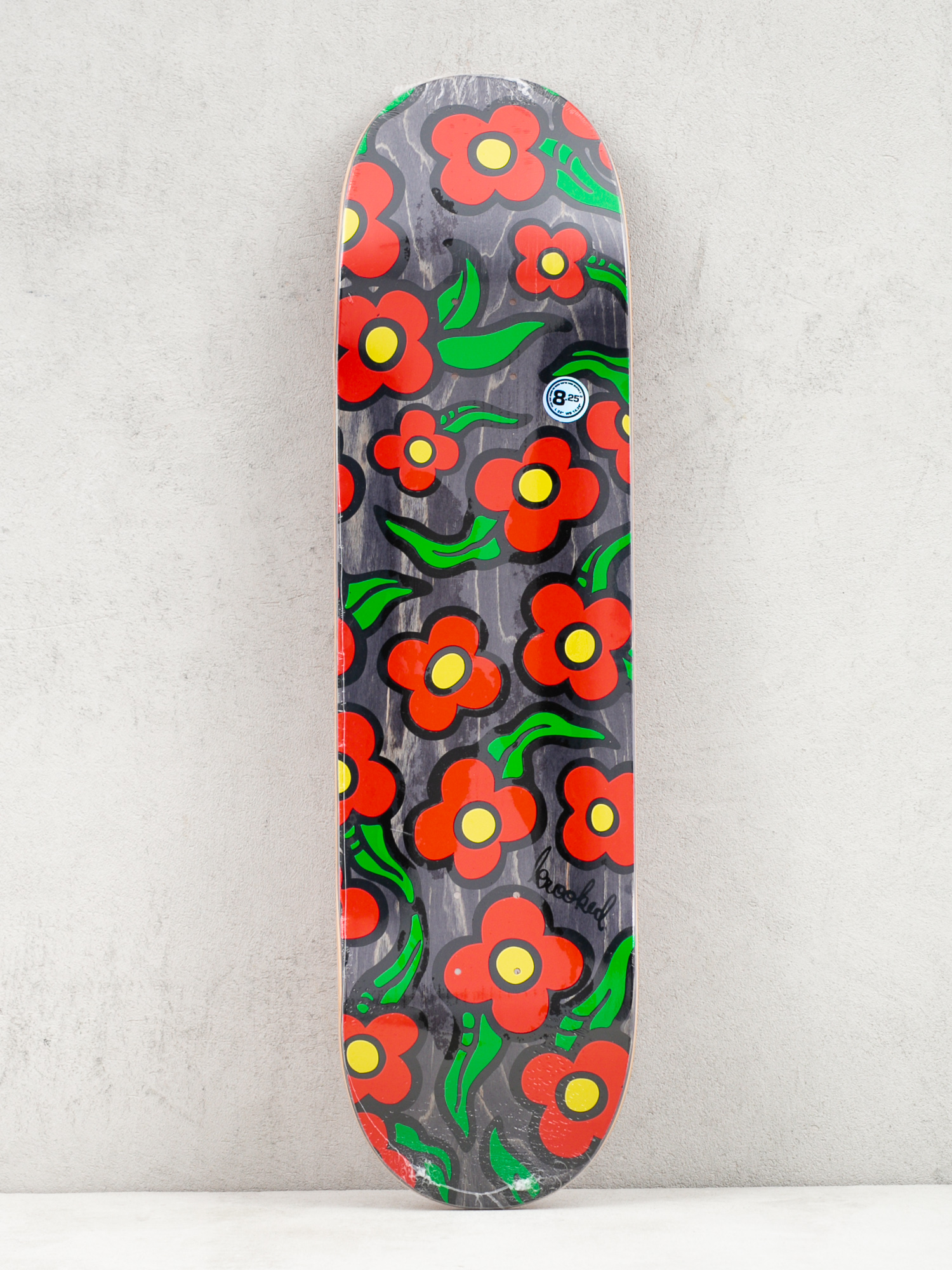 Deck Krooked Wildstyle Flowers (black)