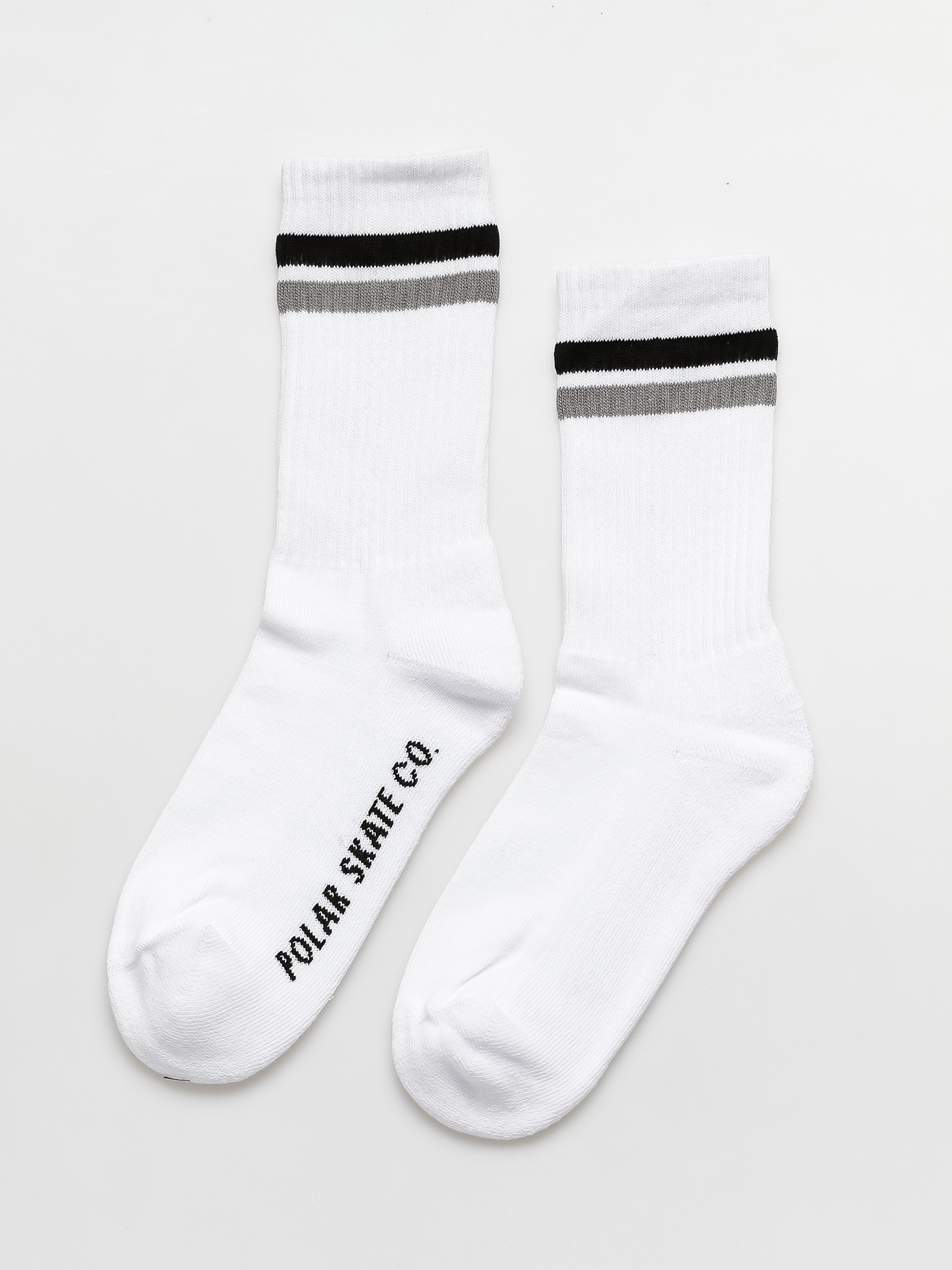 Skarpetki Polar Skate Stripe (white/black/grey)