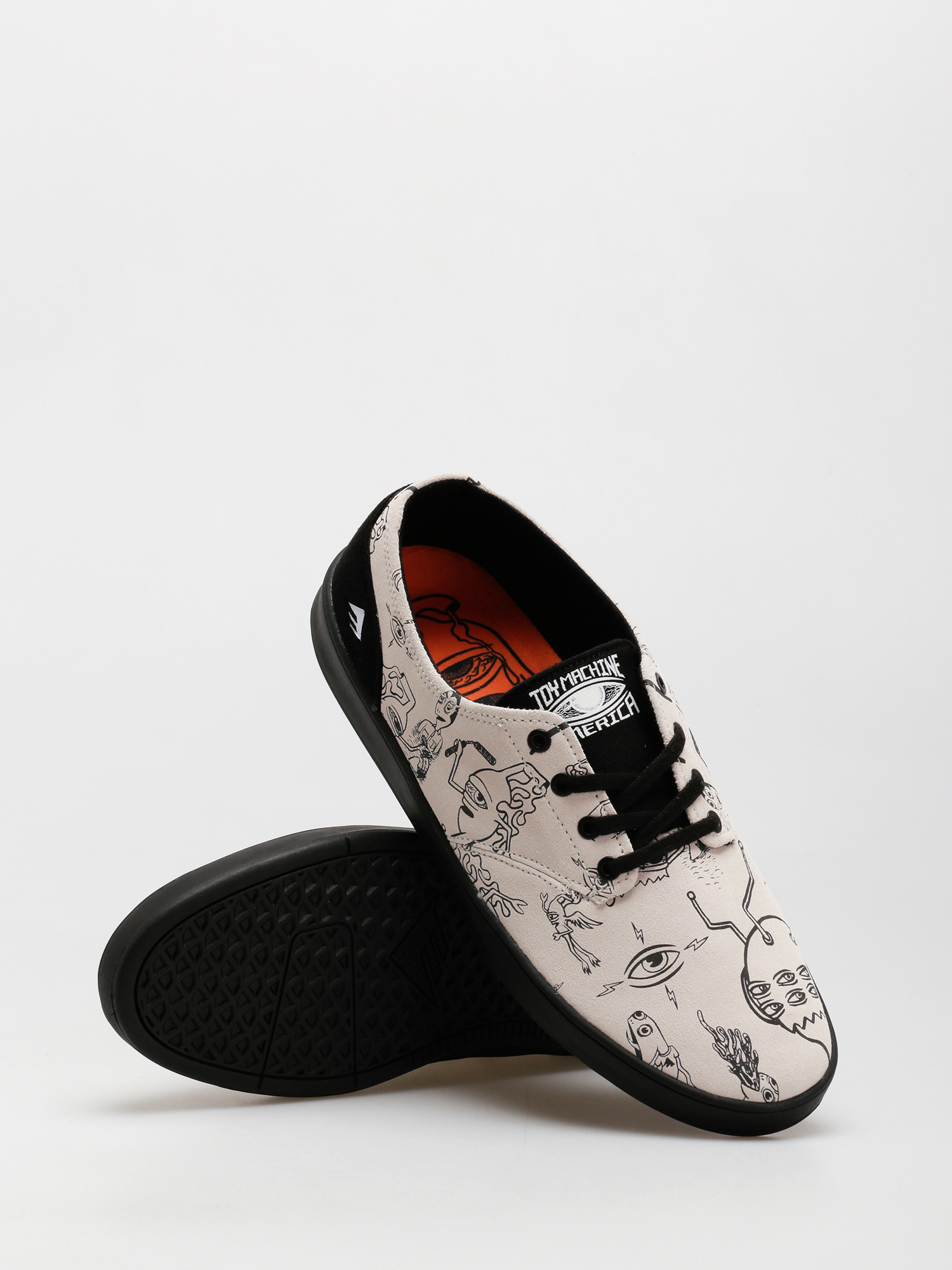 Buty Emerica The Romero Laced X Toy Machine (tan/black)