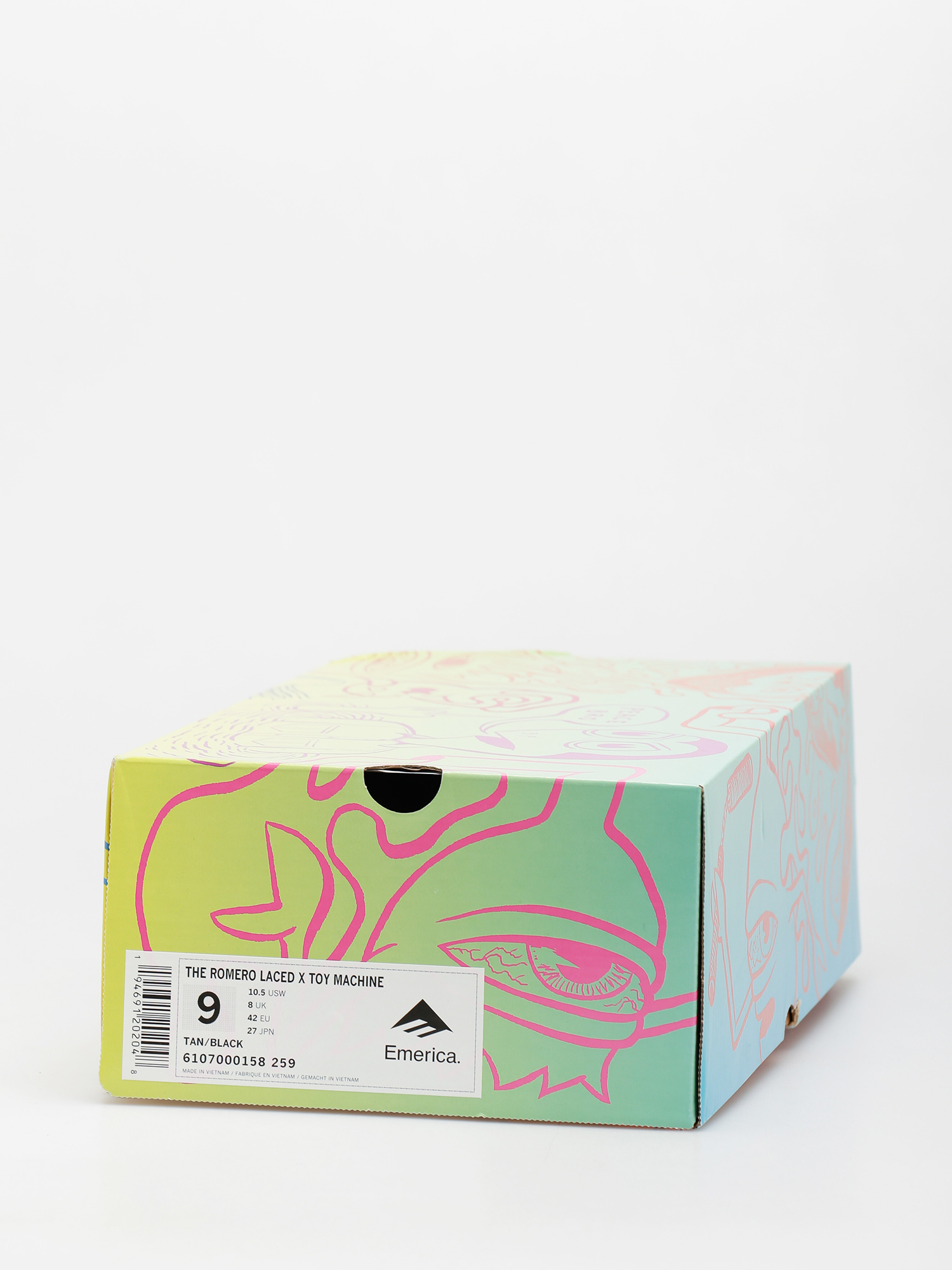 Buty Emerica The Romero Laced X Toy Machine (tan/black)