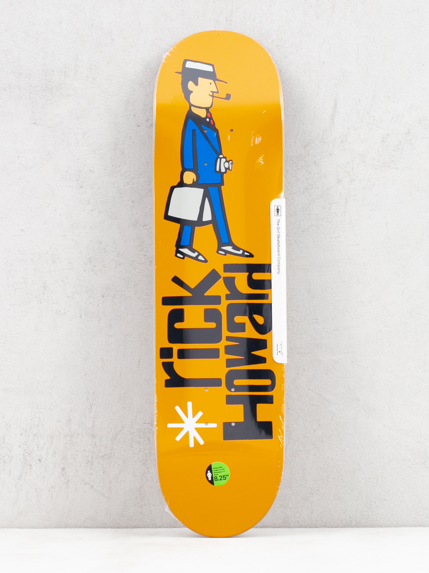 Deck Girl Skateboard Howard Pictograph (orange)