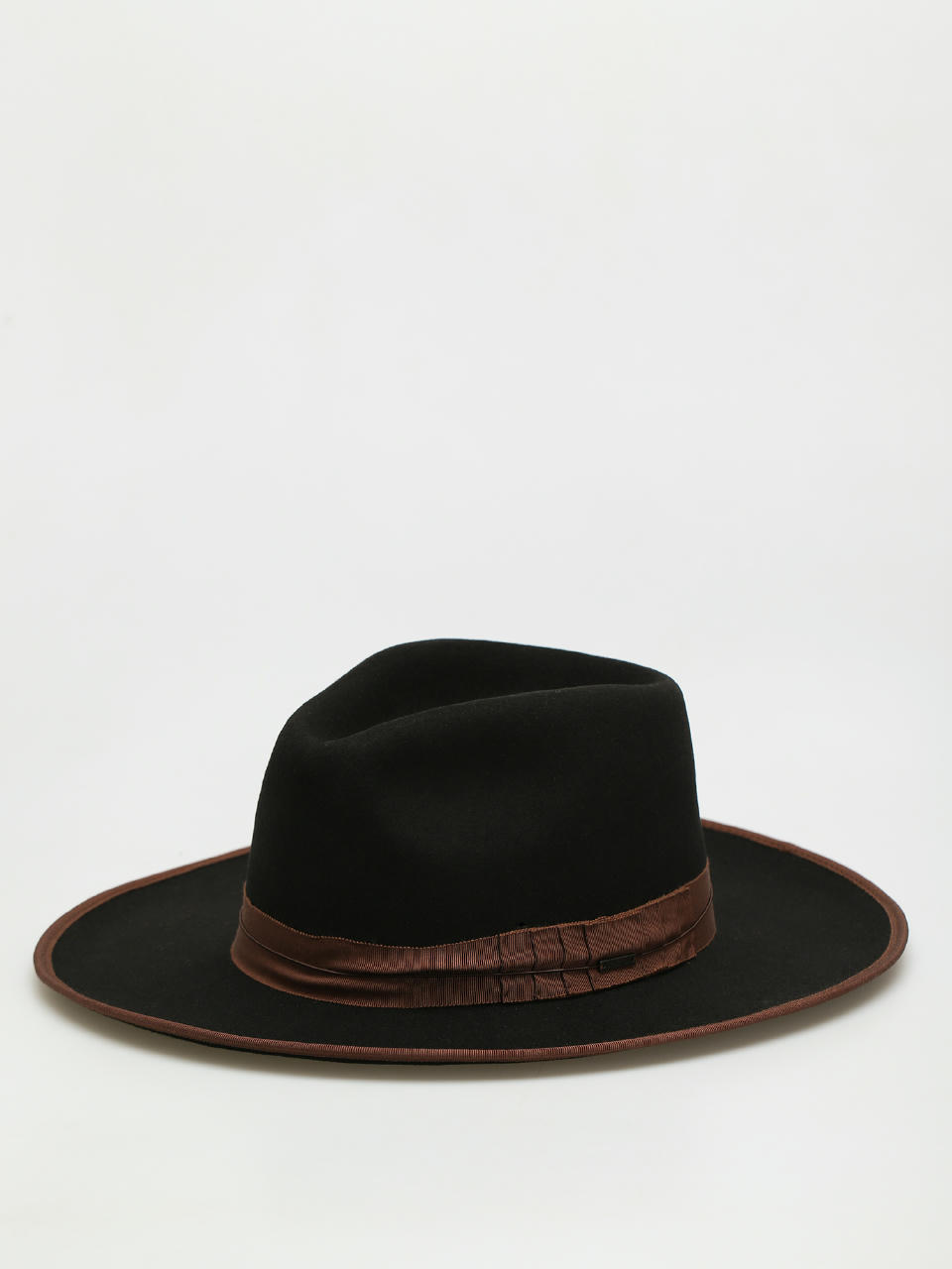 Kapelusz Brixton Reno Fedora (black/brown)