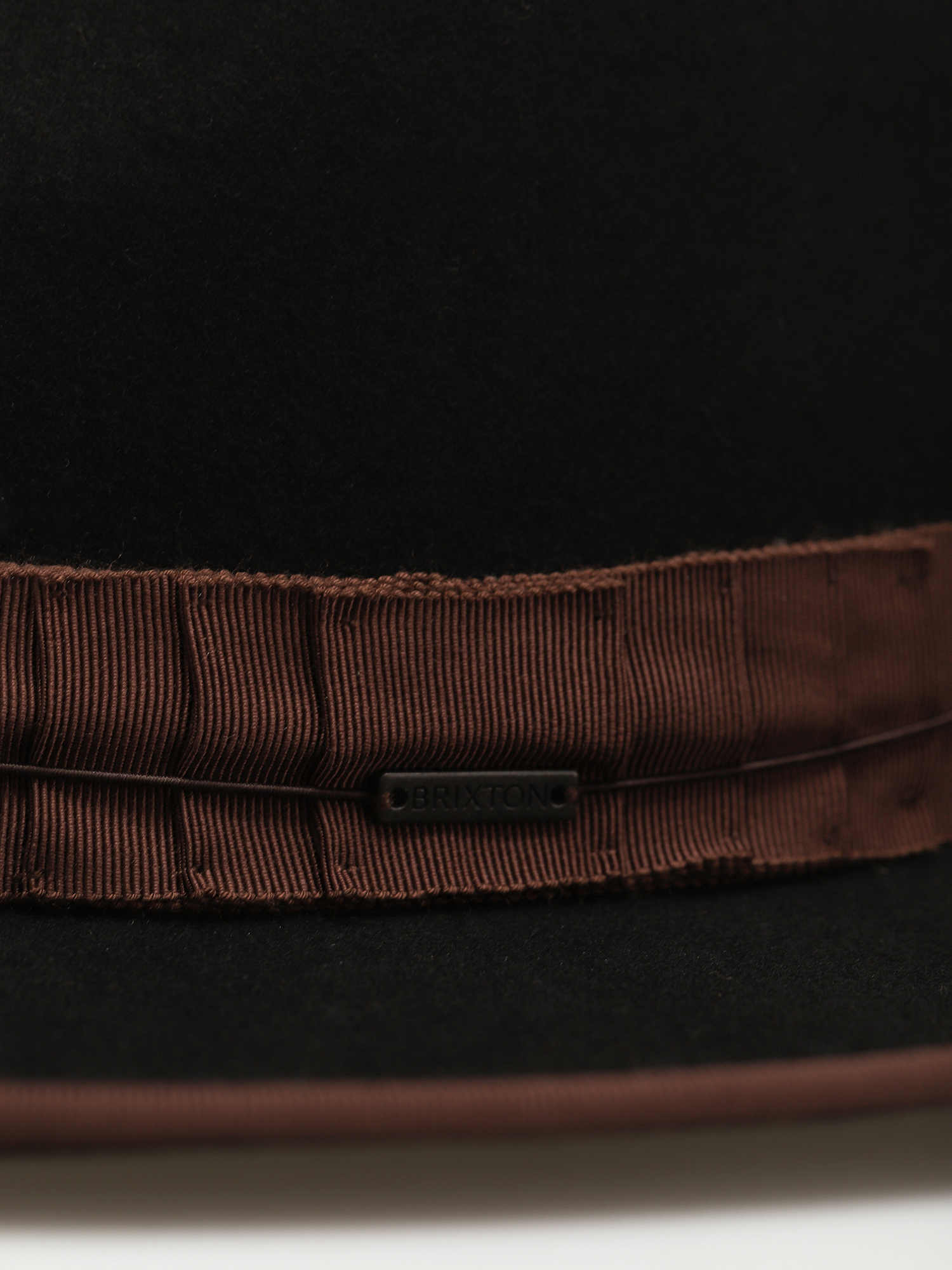 Kapelusz Brixton Reno Fedora (black/brown)