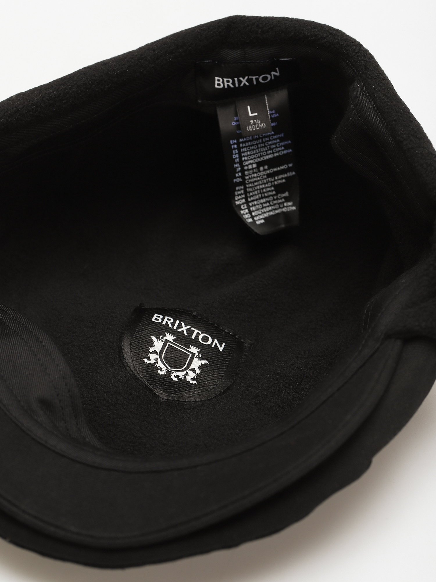 Kaszkiet Brixton Hooligan Baggy Ef Snap Cap (black)