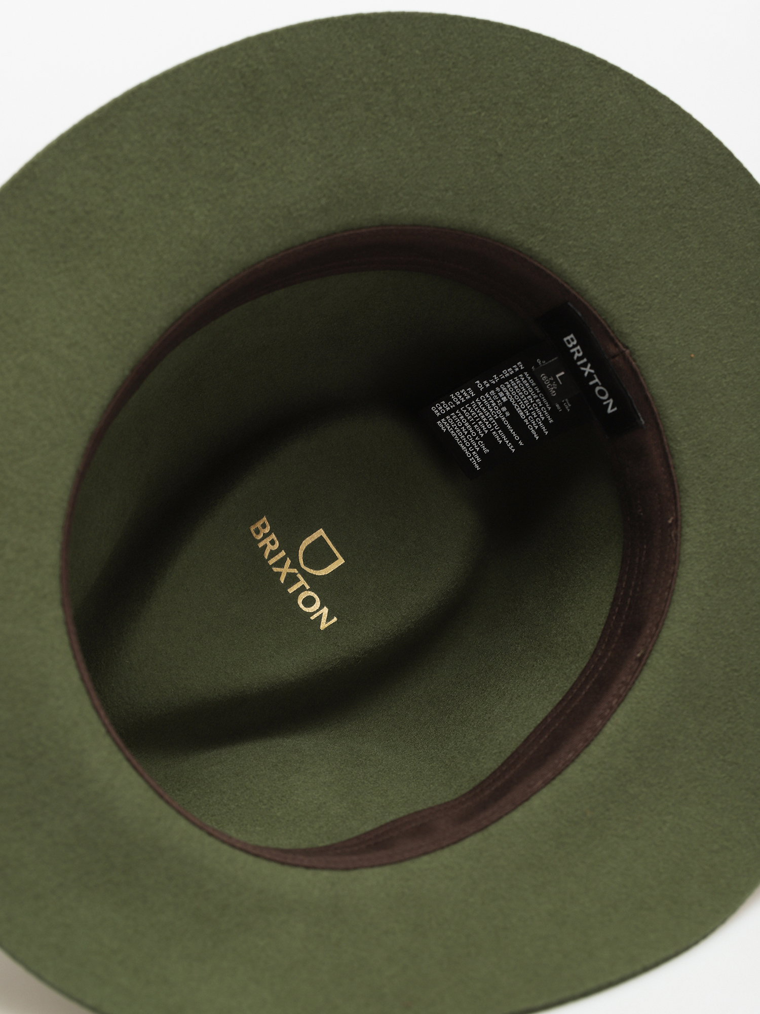Kapelusz Brixton Wesley Fedora (clover green)