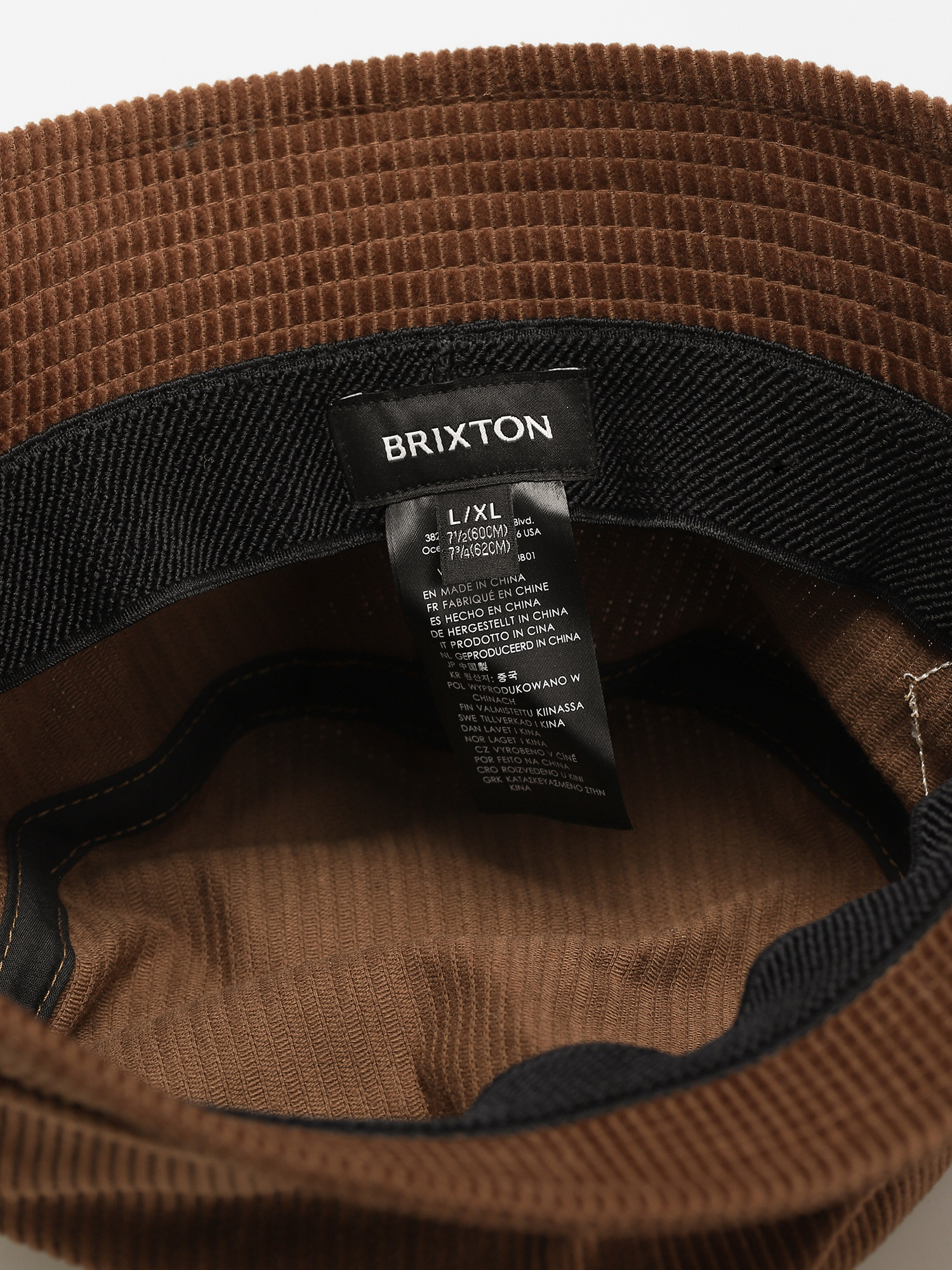 Kapelusz Brixton Gramercy Packable Bucket Hat (brass)