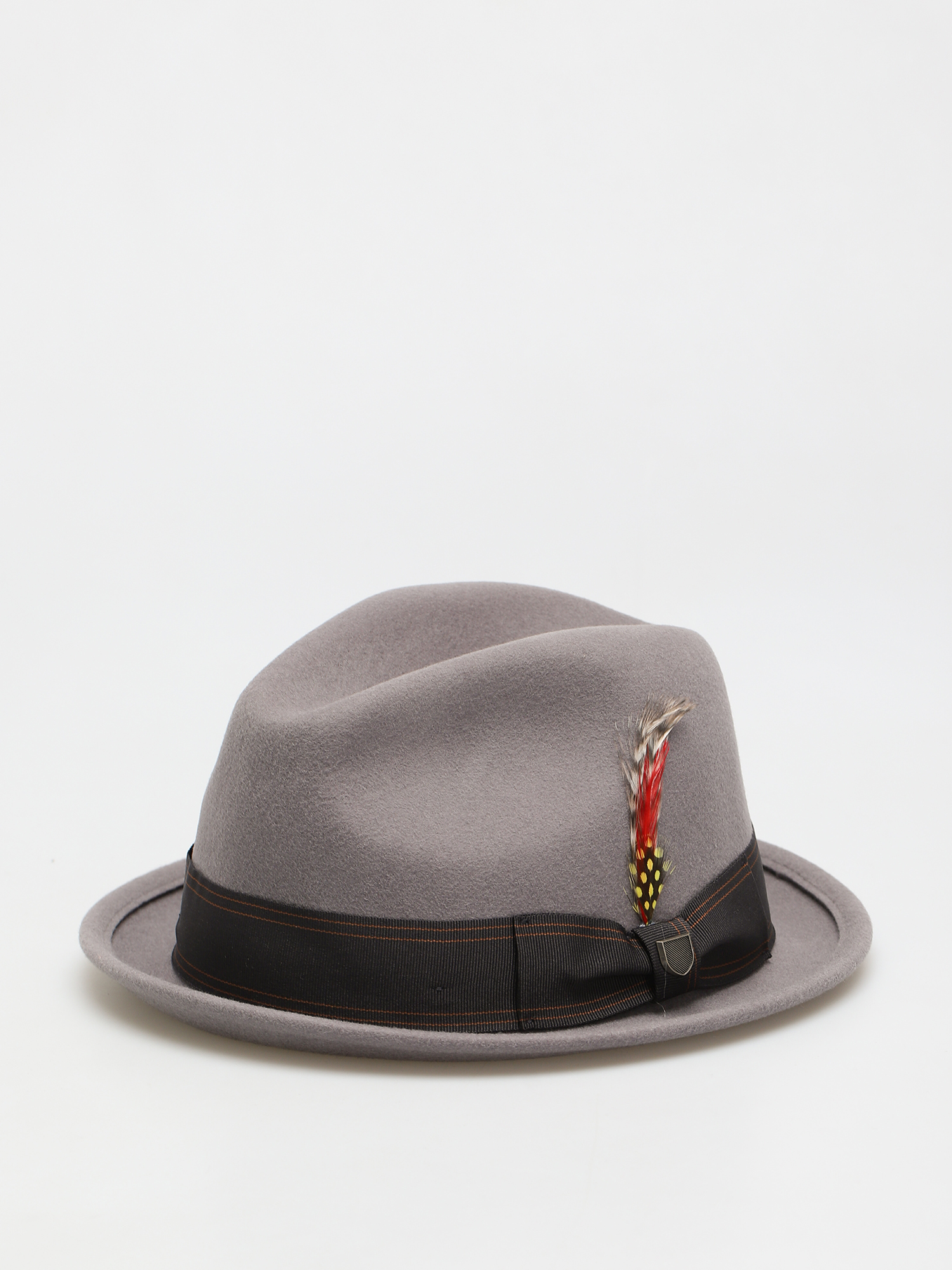 Kapelusz Brixton Gain Fedora (grey/washed black)