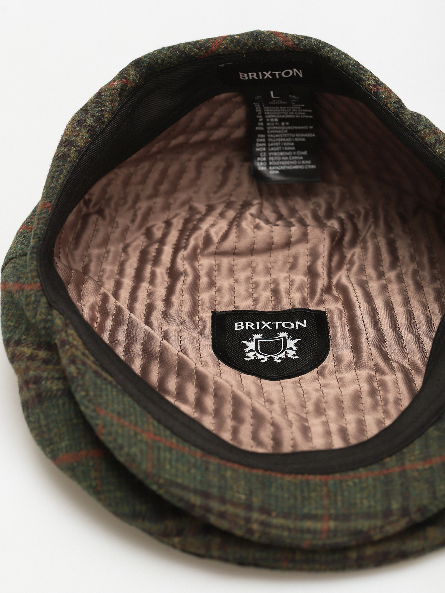Kaszkiet Brixton Hooligan Baggy Snap Cap (moss)