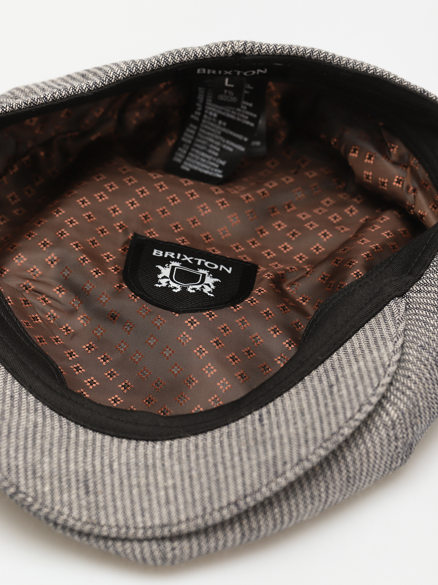 Kaszkiet Brixton Brood Snap Cap (navy/beige)