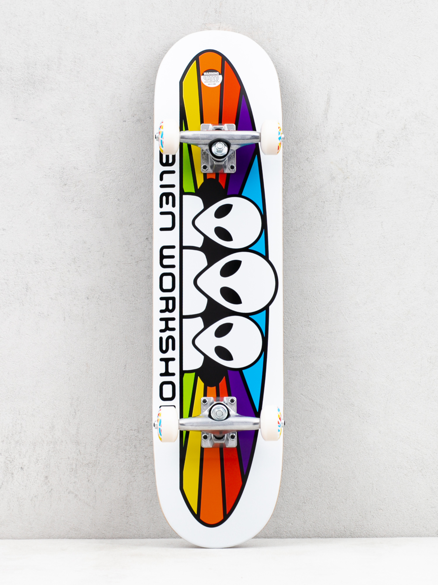 Deskorolka Alienworkshop Spectrum (white/multi)
