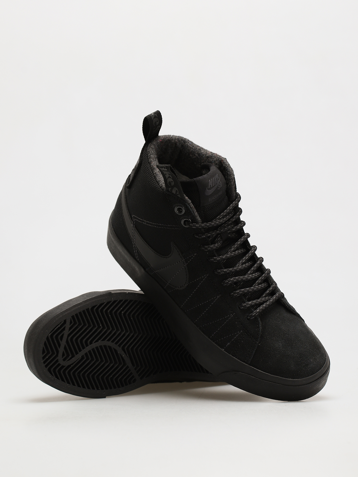 Buty Nike SB Zoom Blazer Mid Premium (black/black anthracite black)