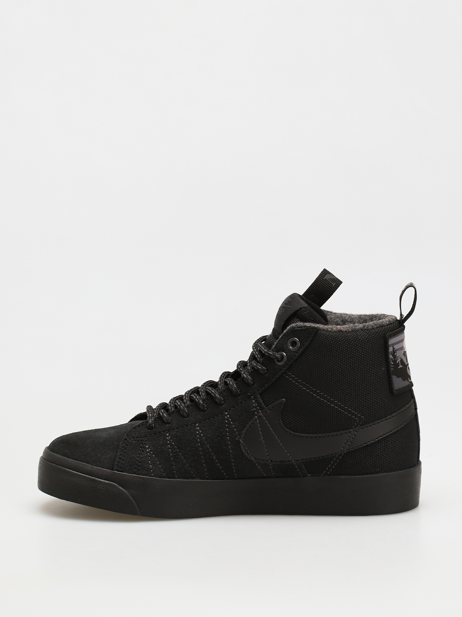 Buty Nike SB Zoom Blazer Mid Premium (black/black anthracite black)
