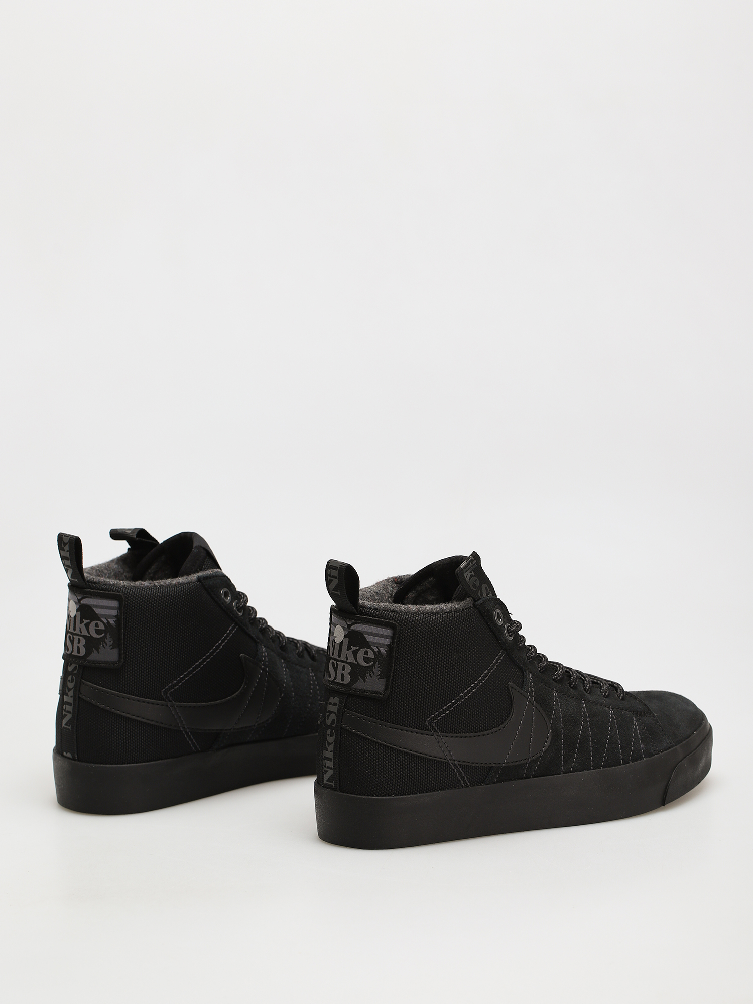 Buty Nike SB Zoom Blazer Mid Premium (black/black anthracite black)