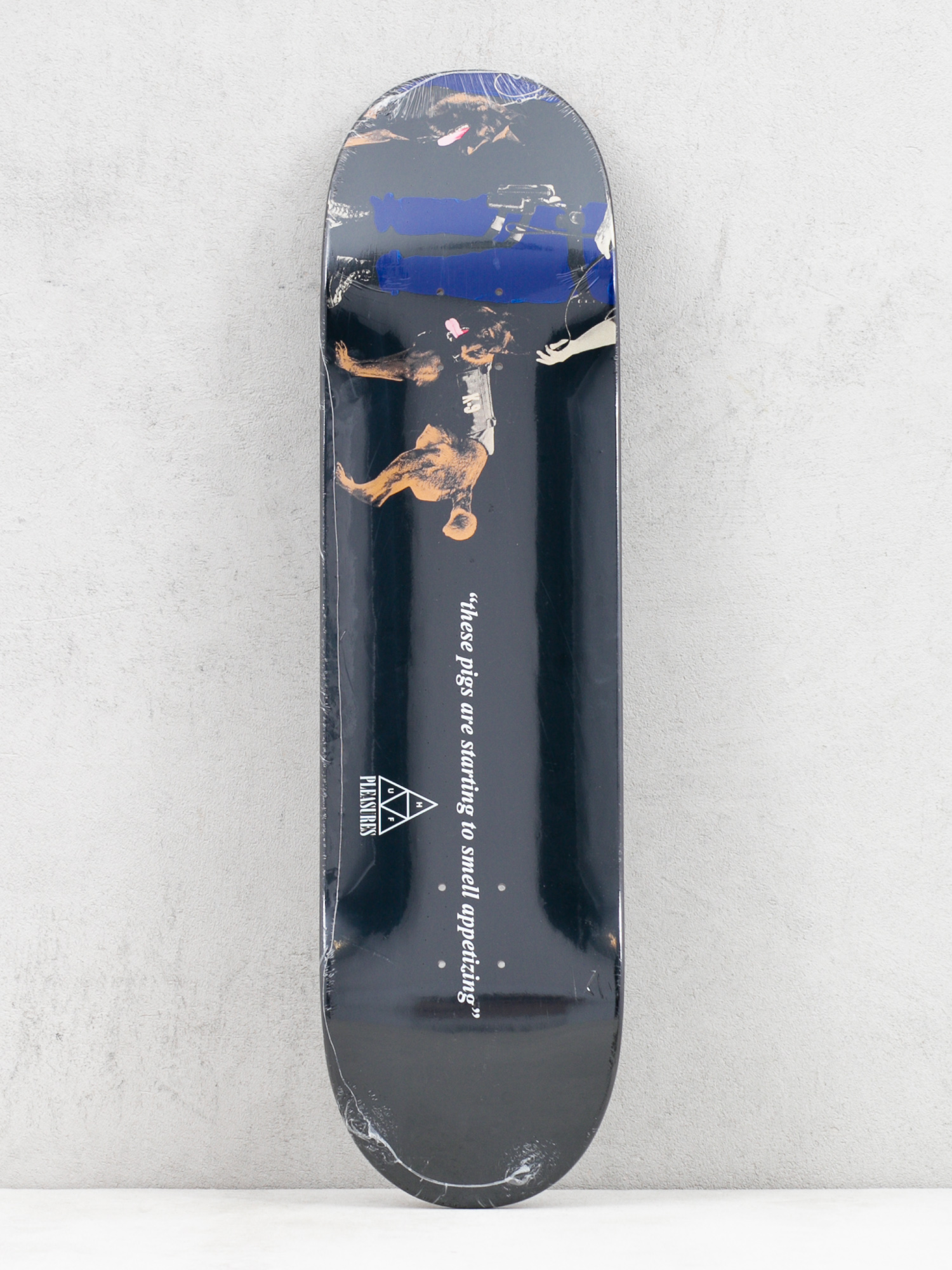 Deck HUF X Pleasures Gang Control (black)