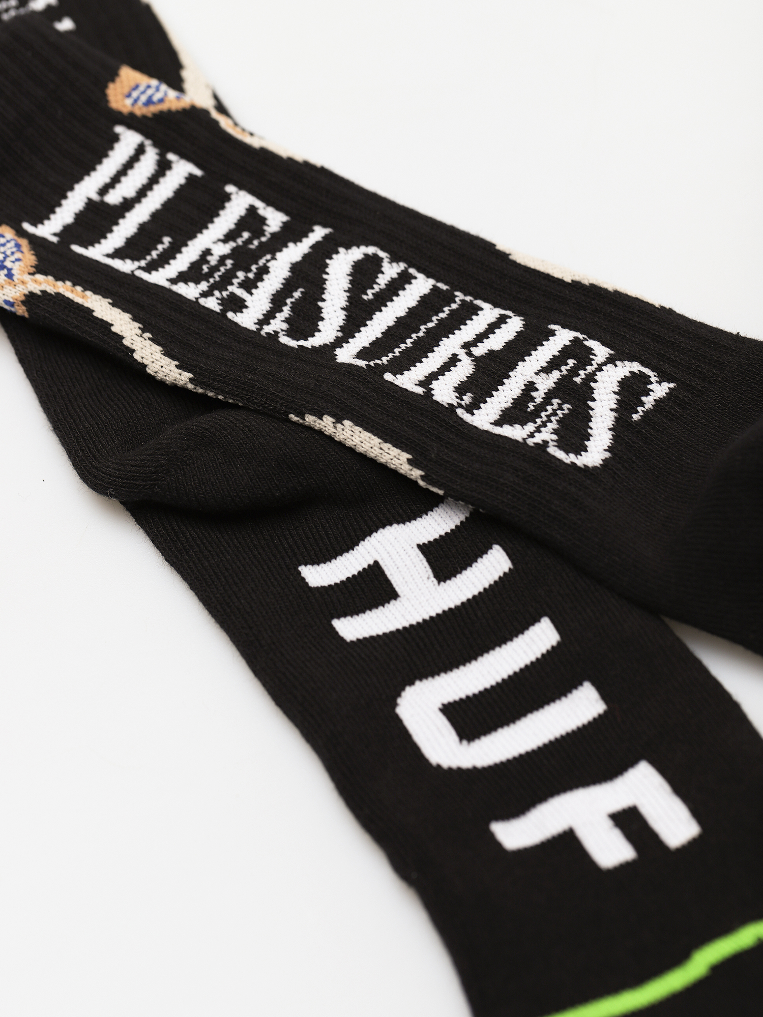 Skarpetki HUF X Pleasures Spore (black)