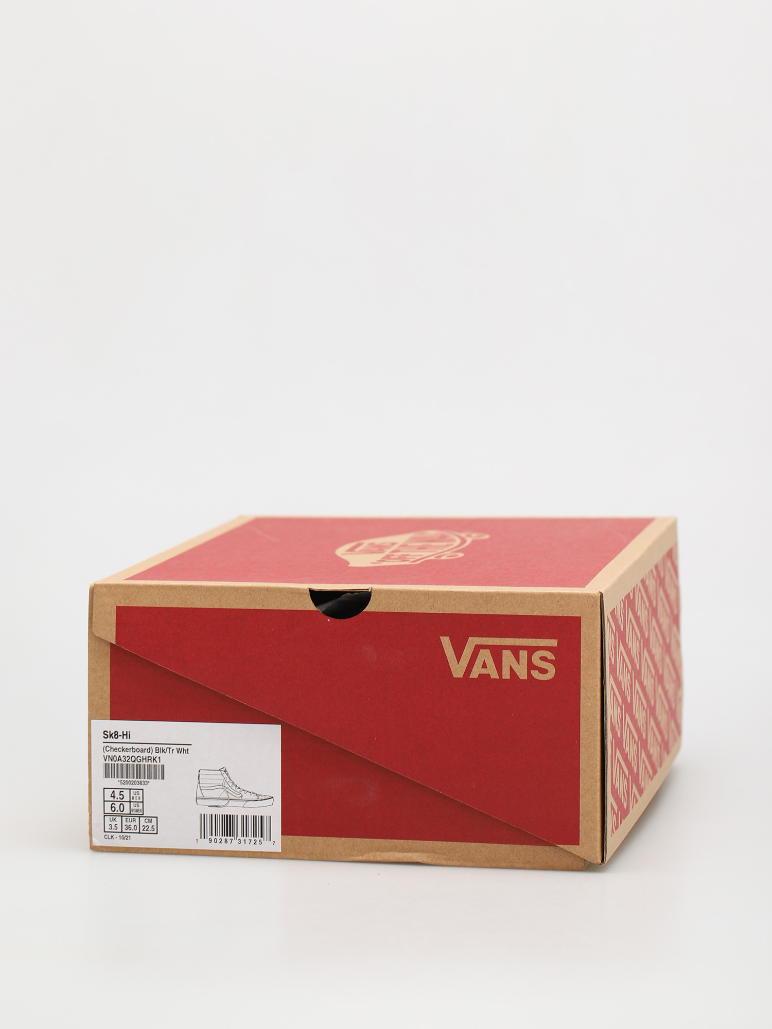 Buty Vans Sk8 Hi (checkerboard/blk/tr wht)