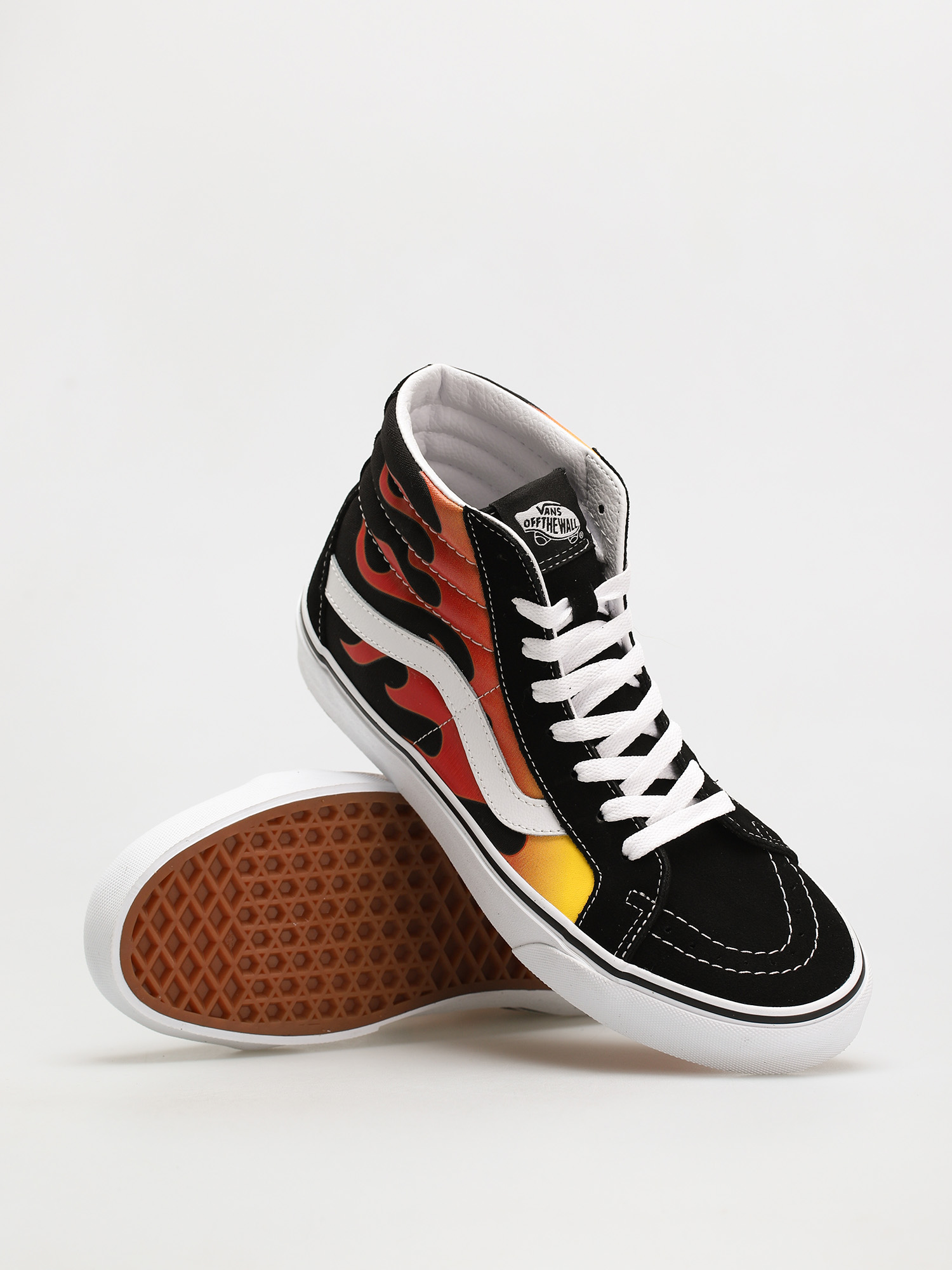 Buty Vans Sk8 Hi Reissue (flame/black/black/true white)