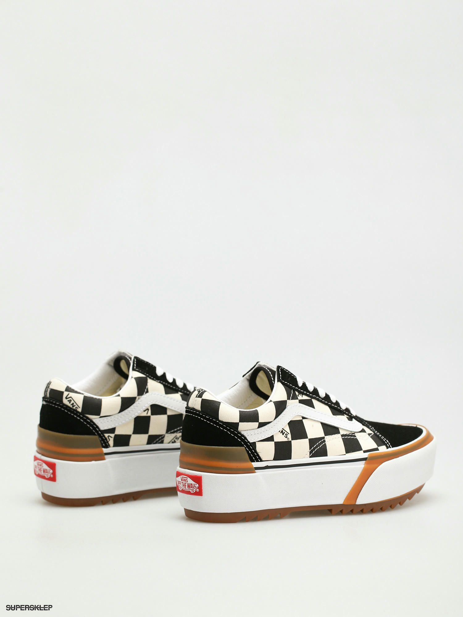 Vans old 2024 skool multi checkerboard