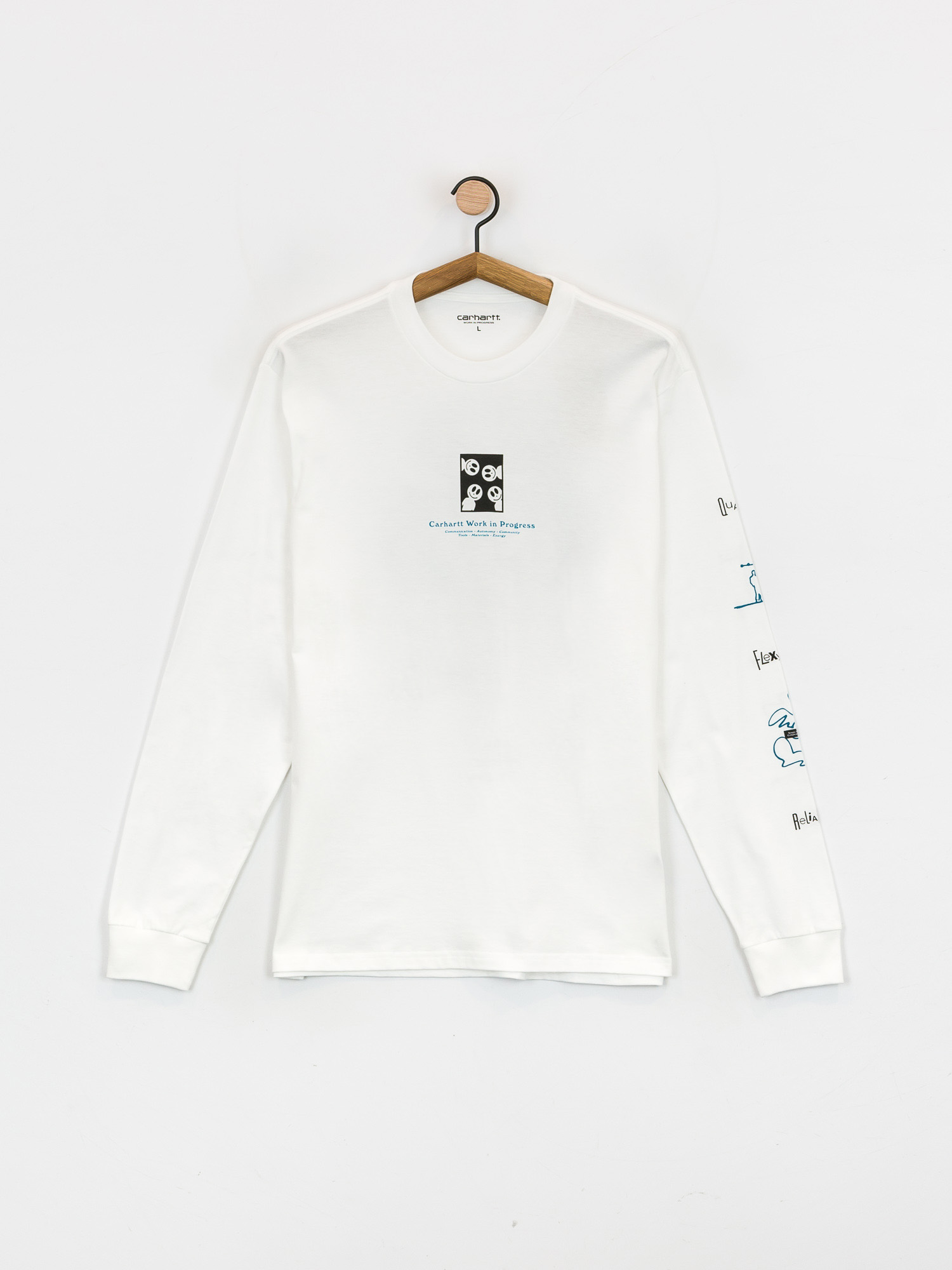 Longsleeve Carhartt WIP Dome (white)