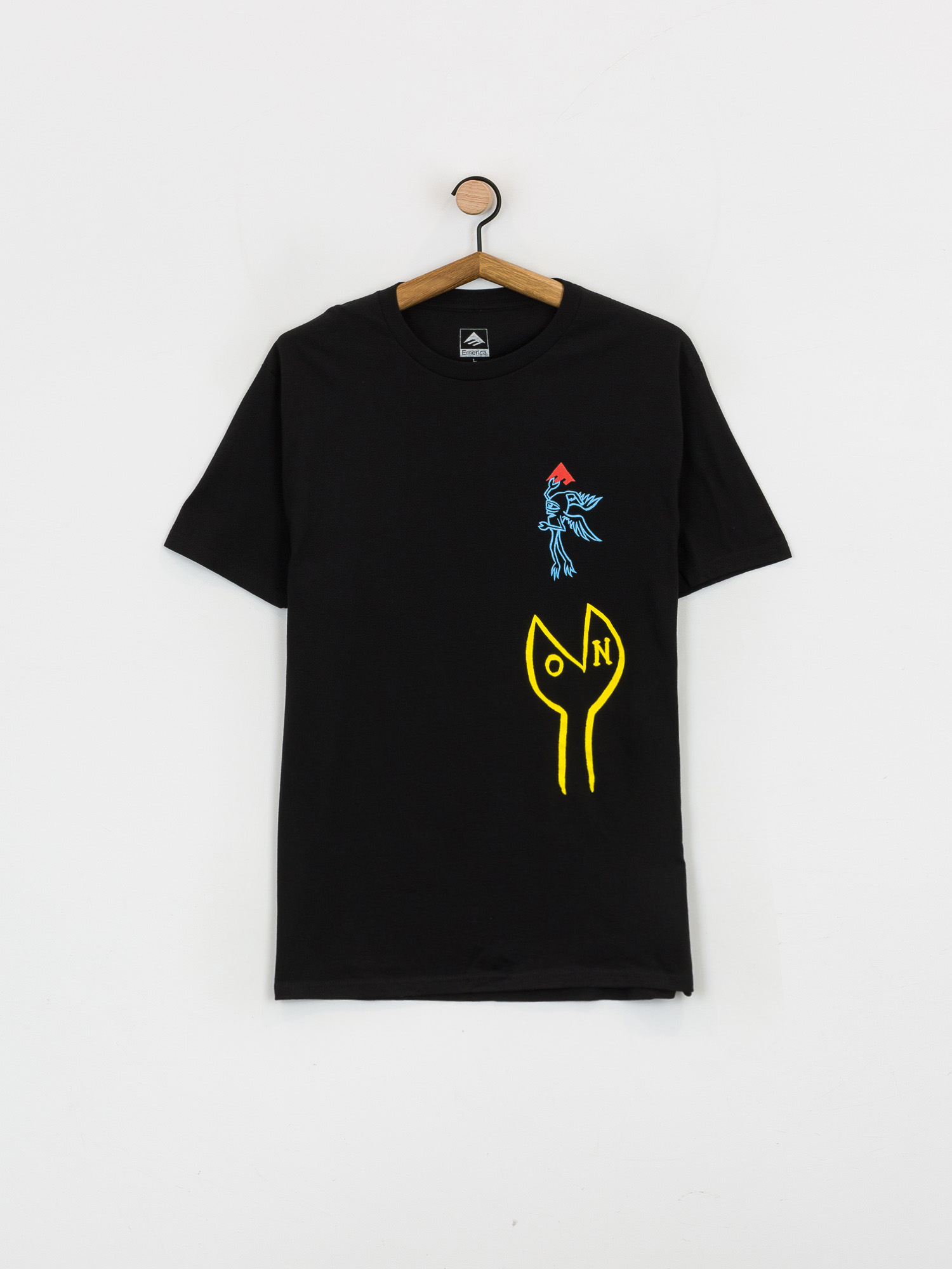 T-shirt Emerica X Toy Machine Cluster (black)