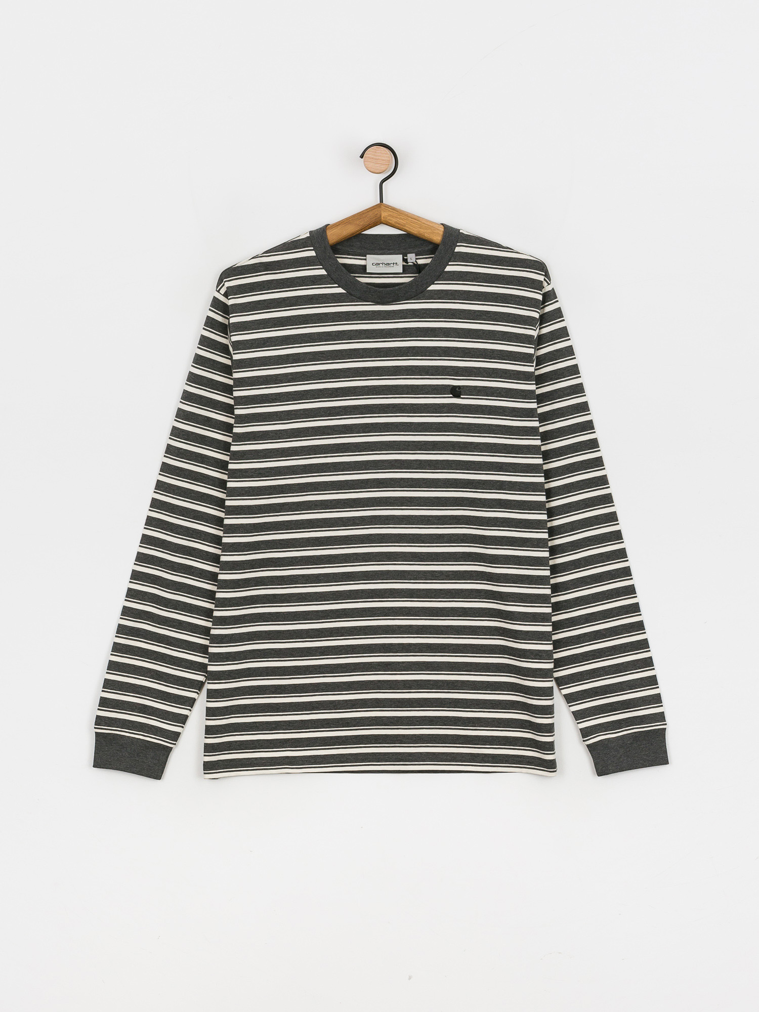 Longsleeve Carhartt WIP Gleeson (gleeson stripe/wax/stormcloud heather)