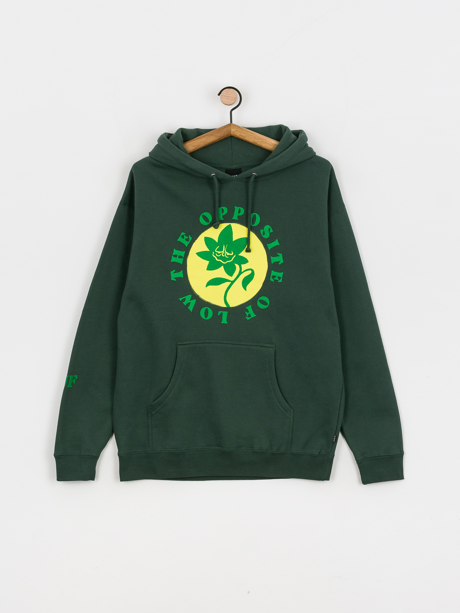 Bluza z kapturem HUF Opposite Of Low HD (forest green)