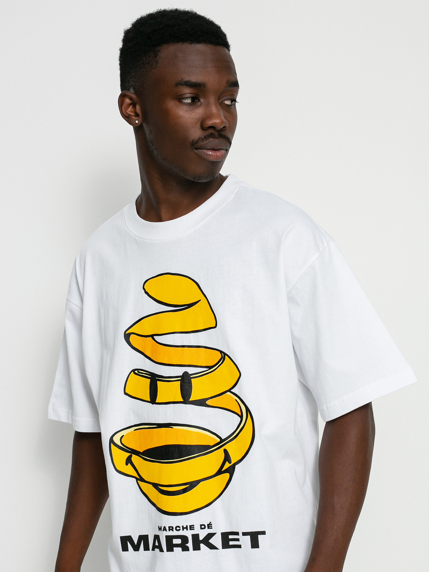 T-shirt Chinatown Market Smiley Marche De Market (white)